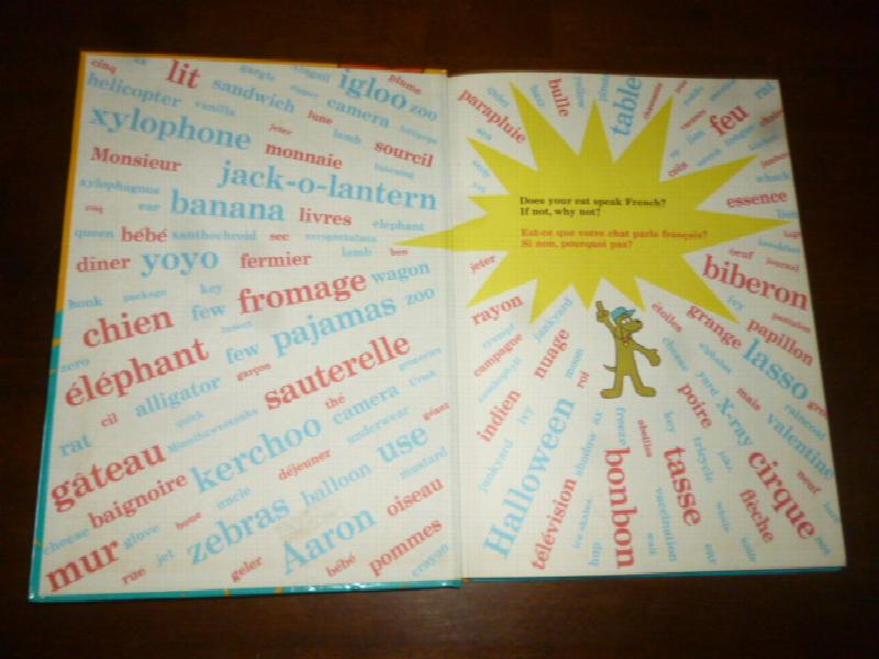 The Cat in the Hat Beginner Book Dictionary in French