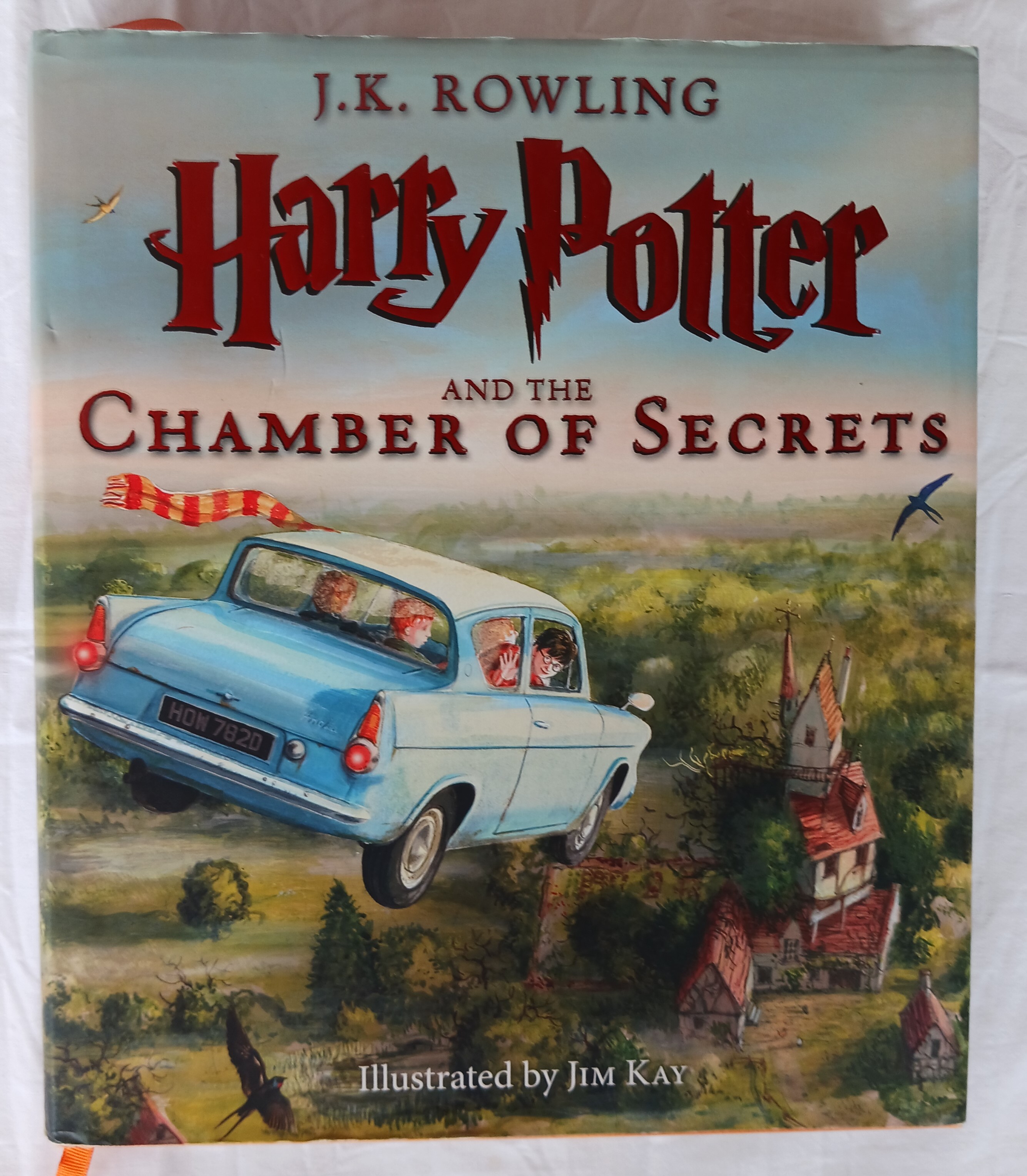 Harry potter sales books illustrated set