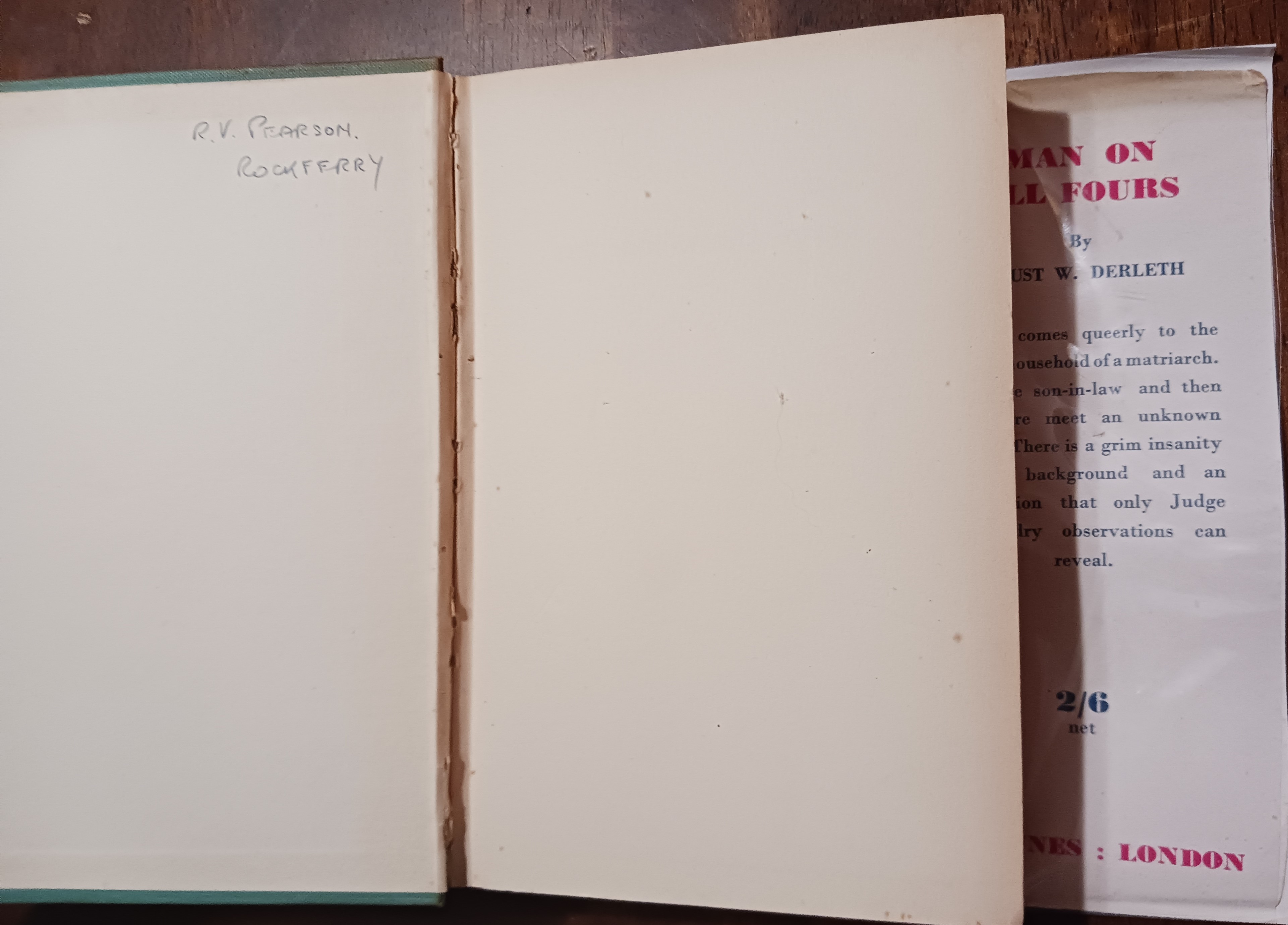 Image for The Man on All Fours: A Judge Peck Mystery Story The Man on All Fours: A Judge Peck Mystery Story