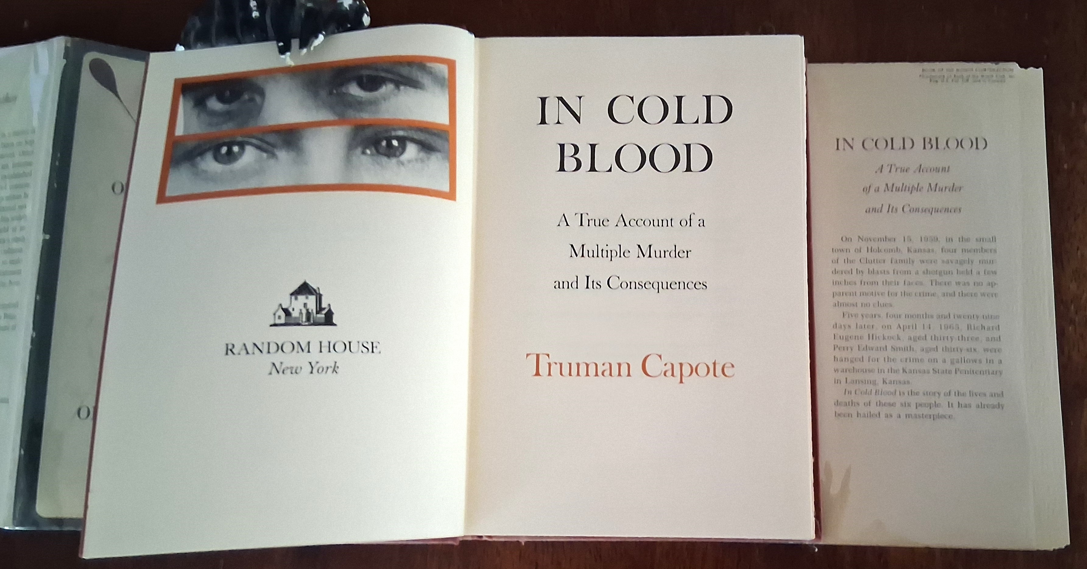 In Cold Blood: A True Account of a Multiple Murder and Its Consequences