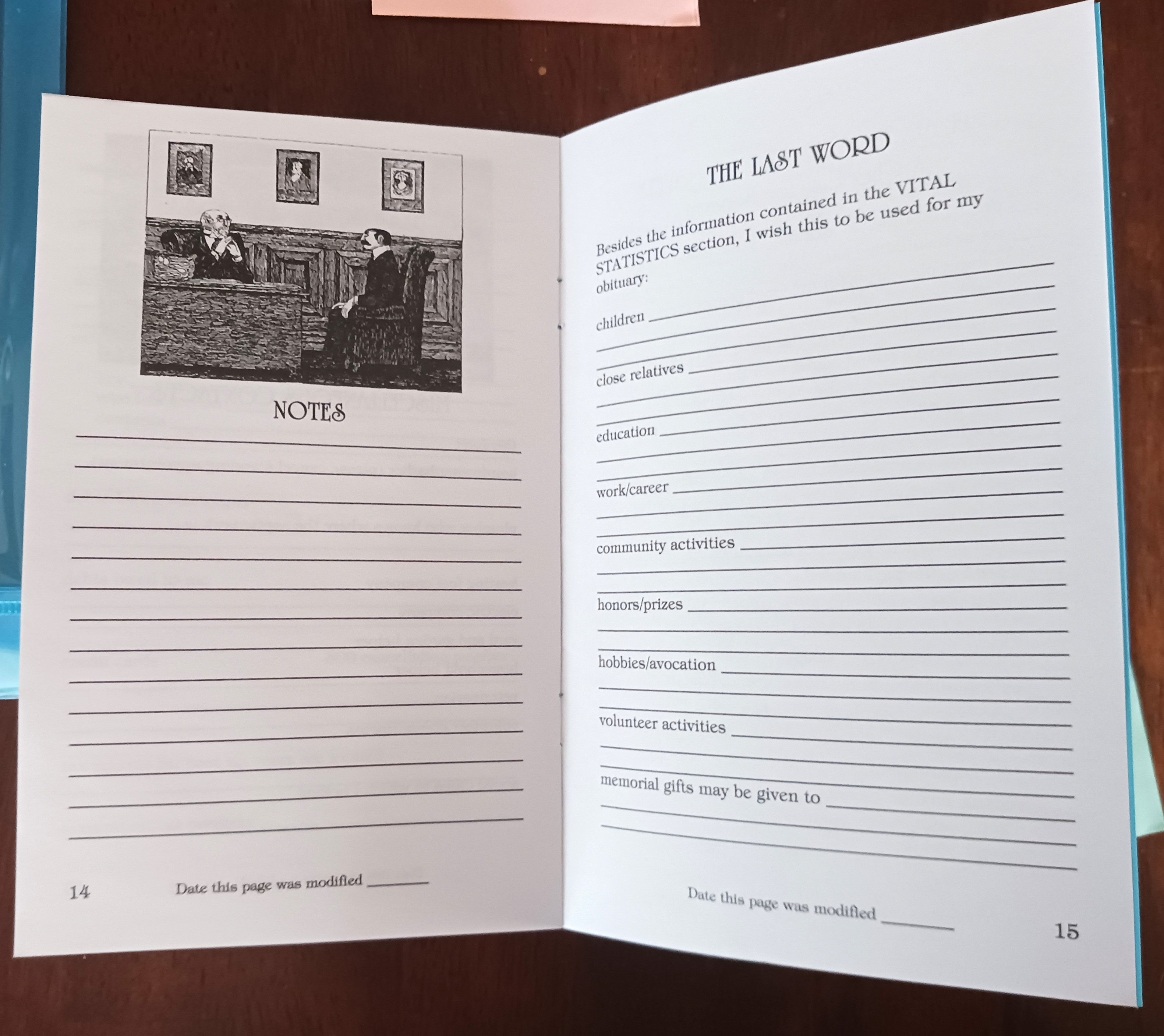 Before I Go, You Should Know: My Funeral and Final Plans
