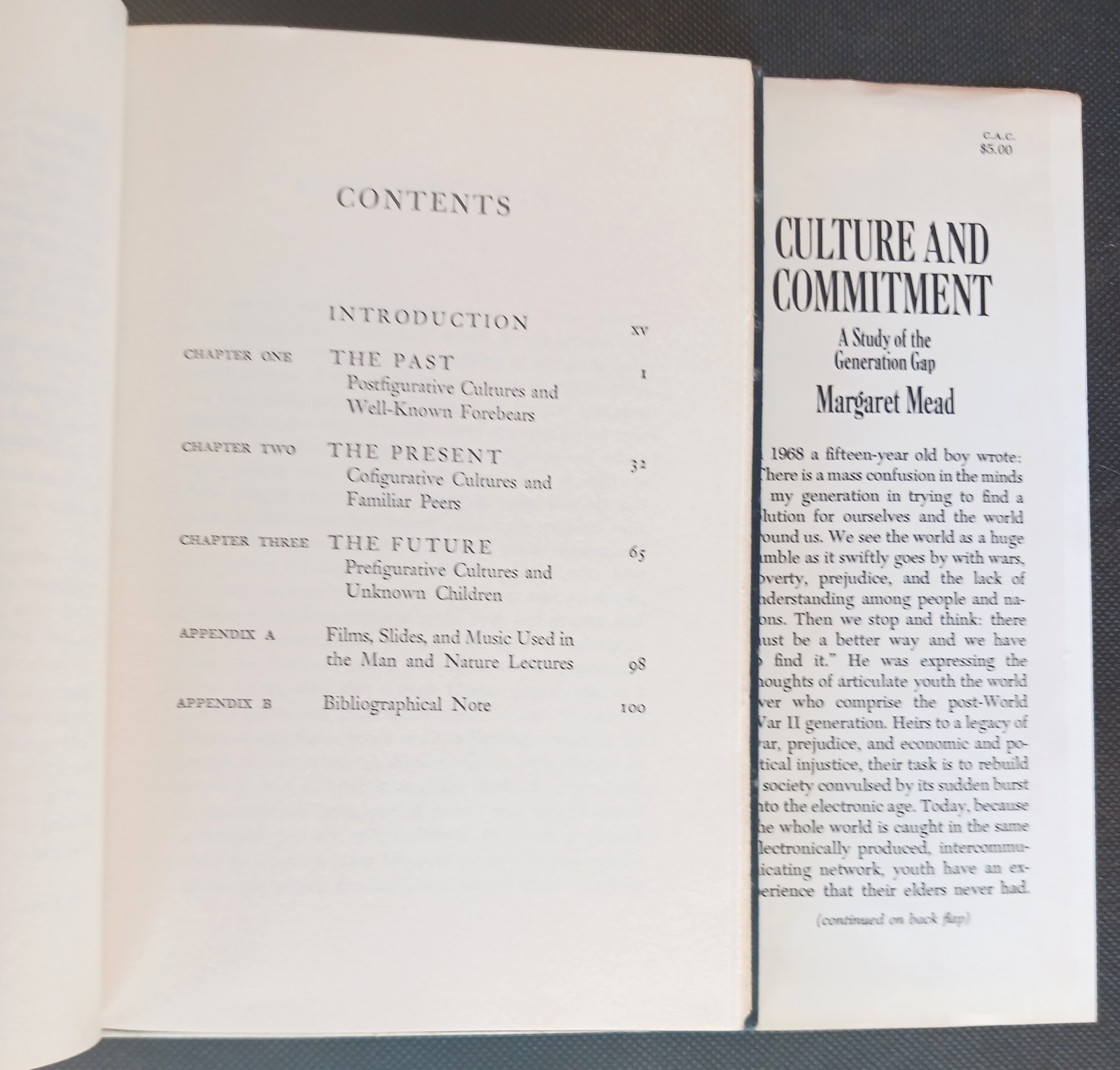 Culture and Commitment: A Study of the Generation Gap