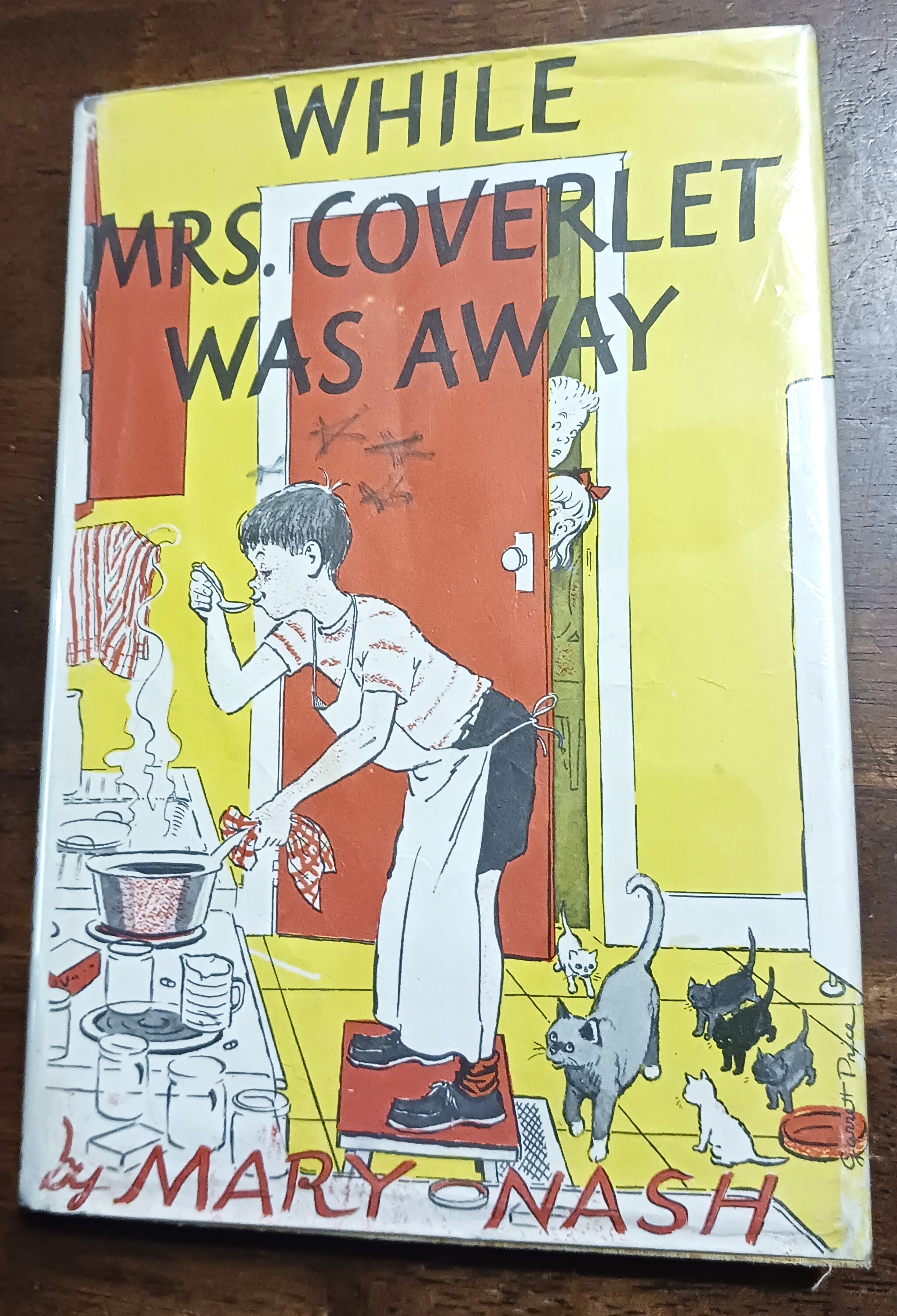 While Mrs. Coverlet Was Away