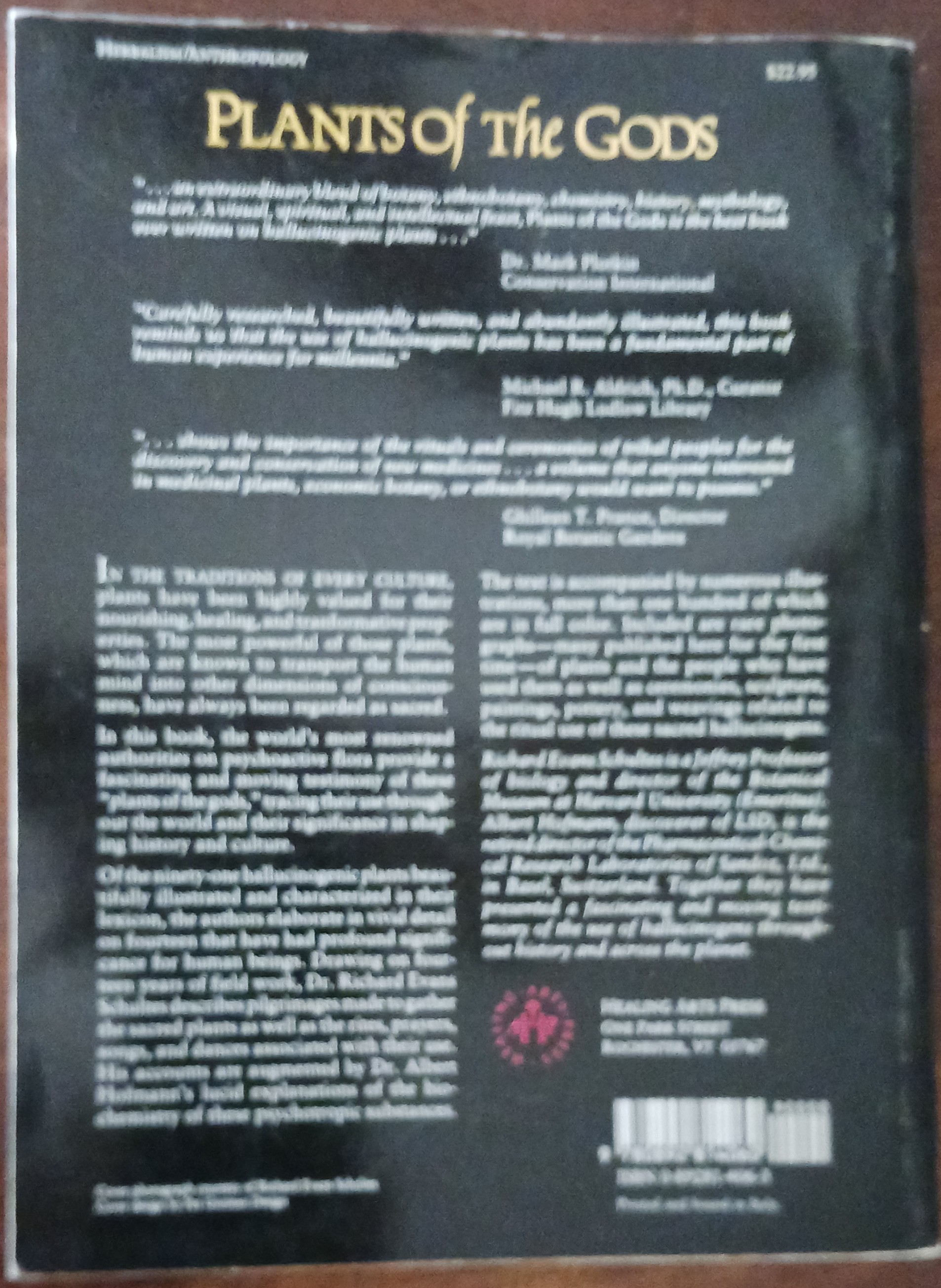 Image for Plants of the Gods: Their Sacred, Healing and Hallucinogenic Powers Plants of the Gods: Their Sacred, Healing and Hallucinogenic Powers