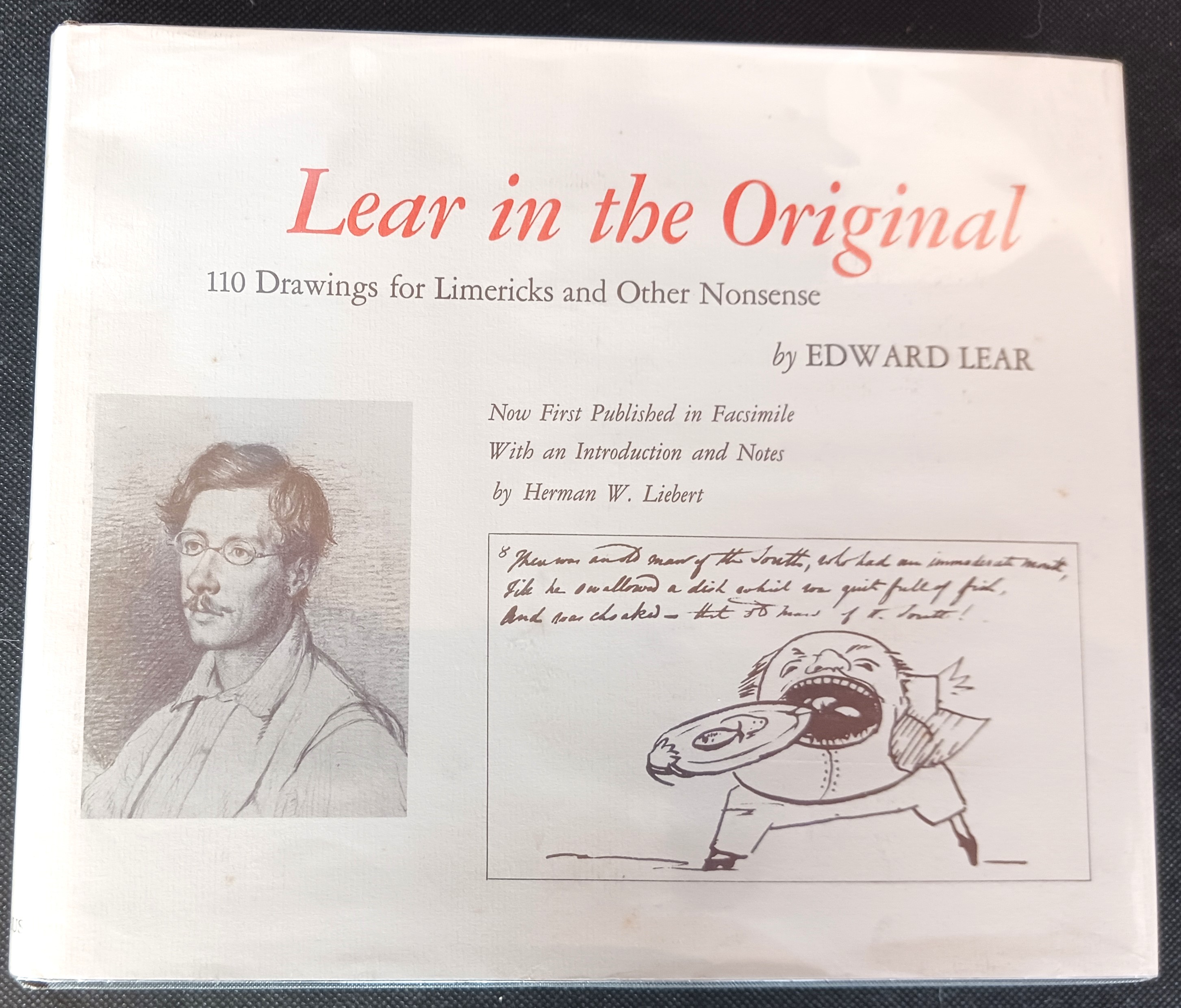 Lear in the Original: Drawings and Limericks by Edward Lear for His Book of Nonesense