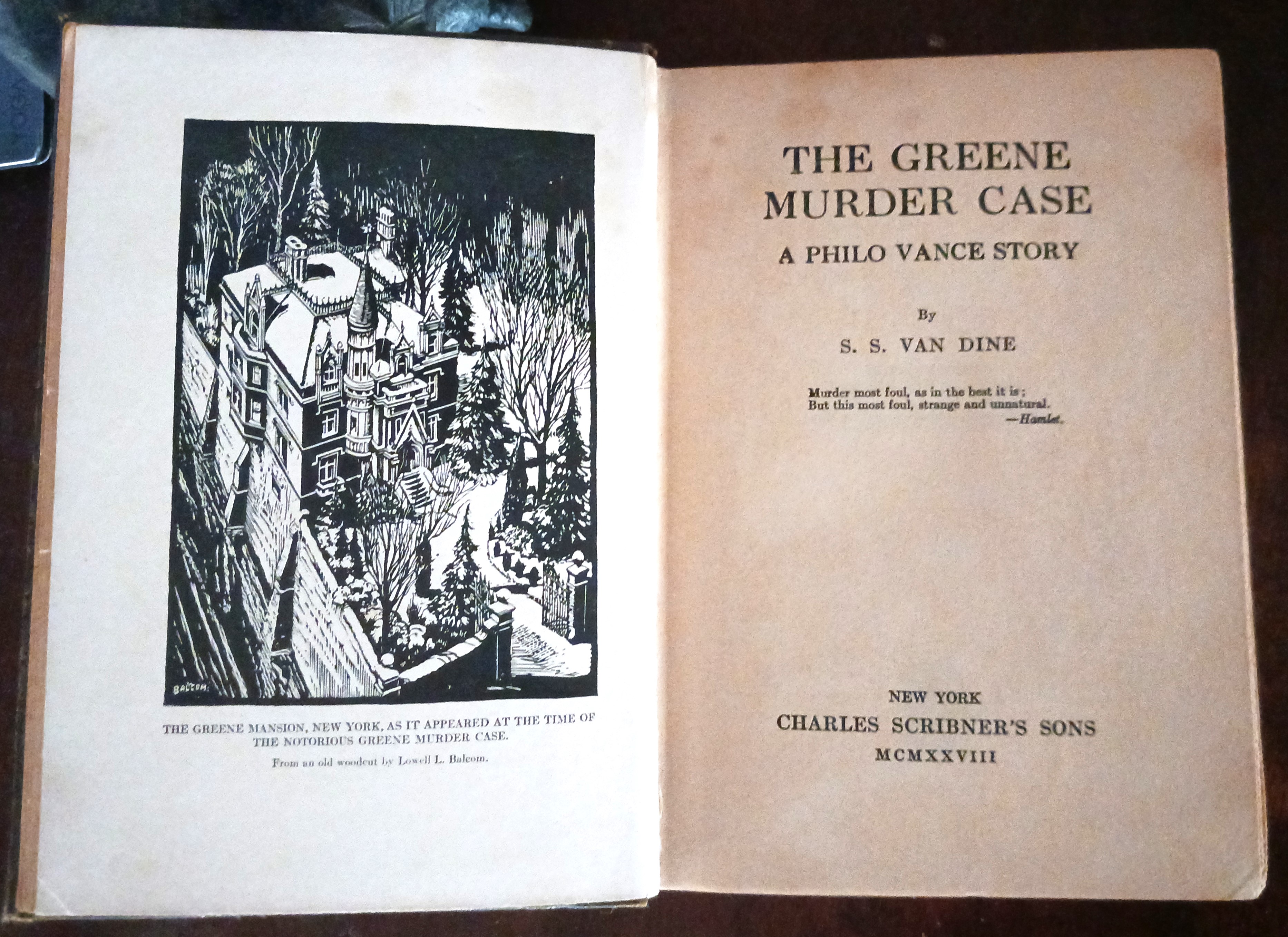 The Green Murder Case: A Philo Vance Story