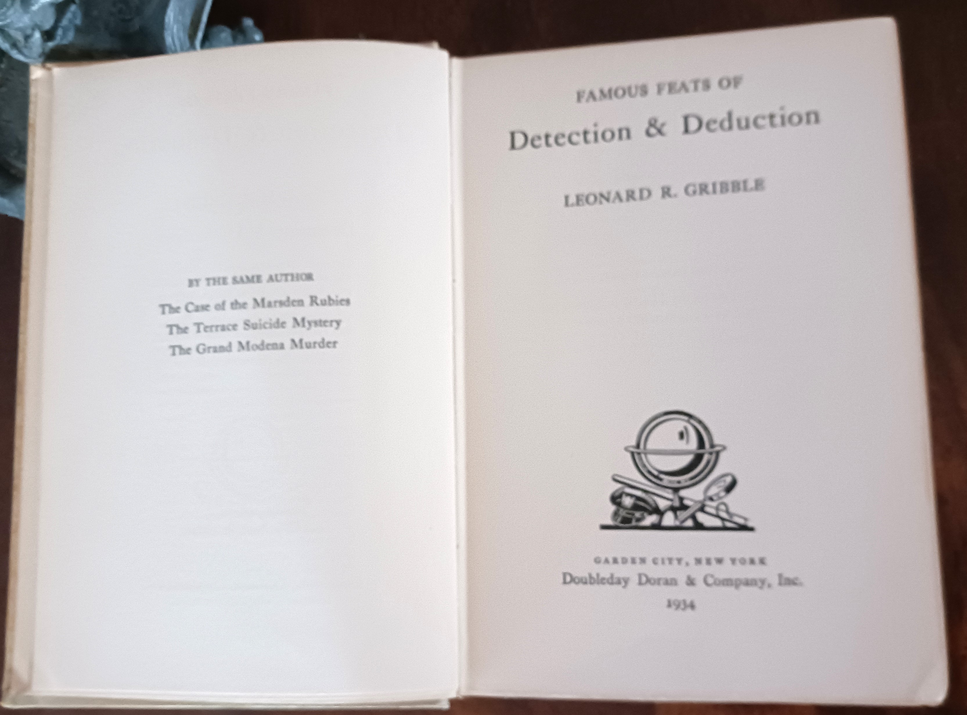 Famous Feats of Detection and Deduction