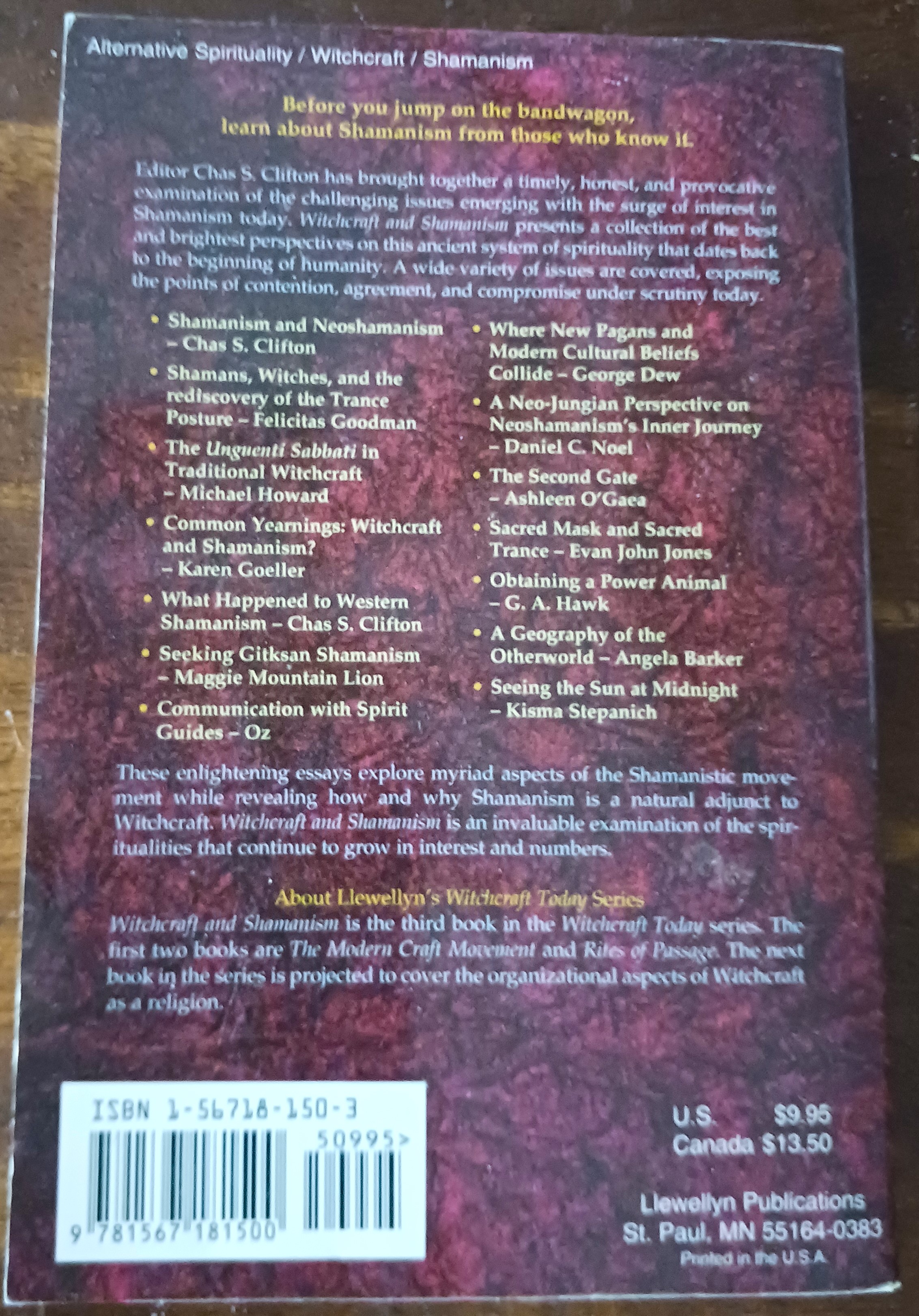 Witchcraft Today, Book 3: Witchcraft & Shamanism