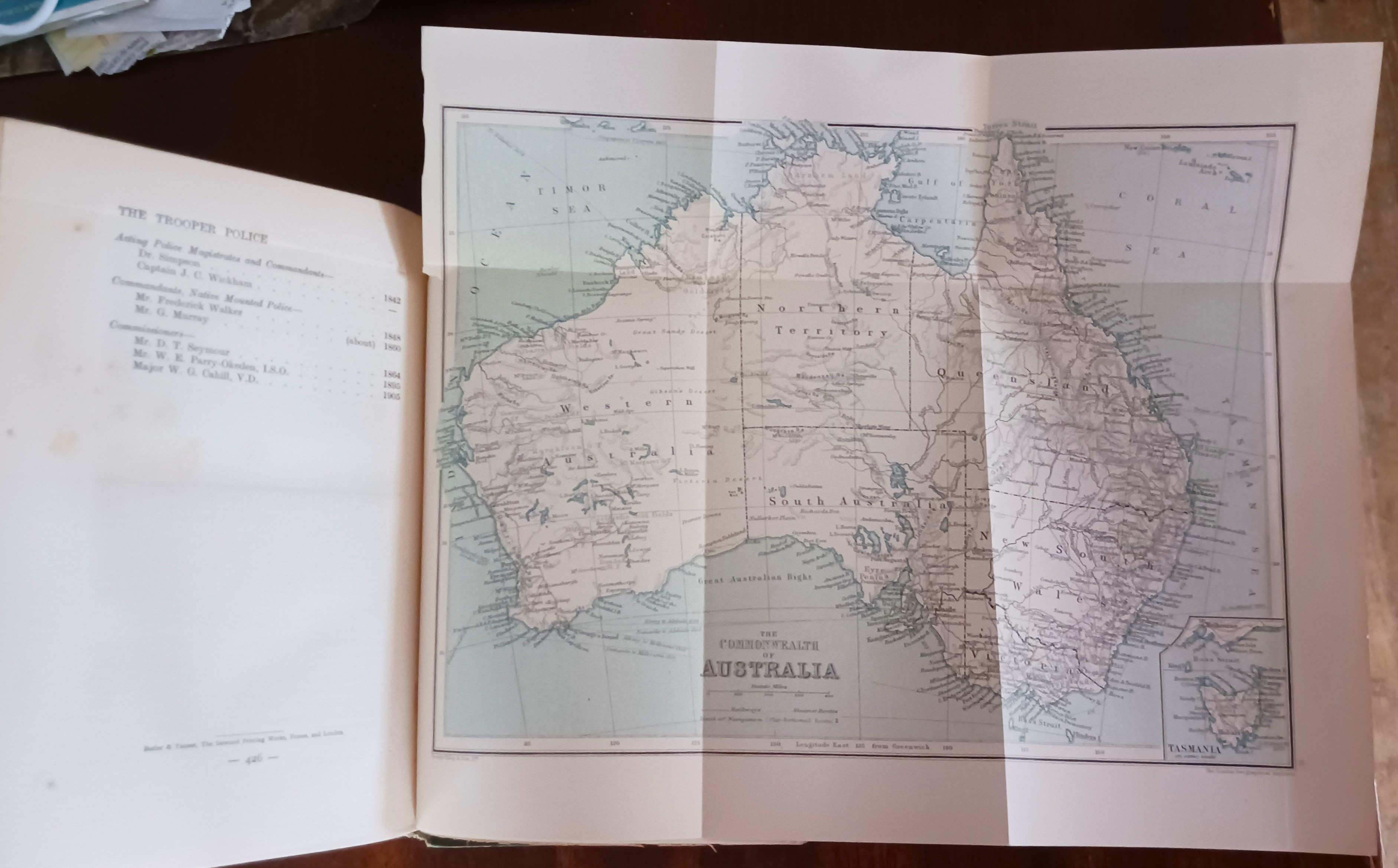 The Trooper Police of Australia: A Record of Mounted Police Work in the Commonwealth from the Earliest Days of Settlement to the Present Time