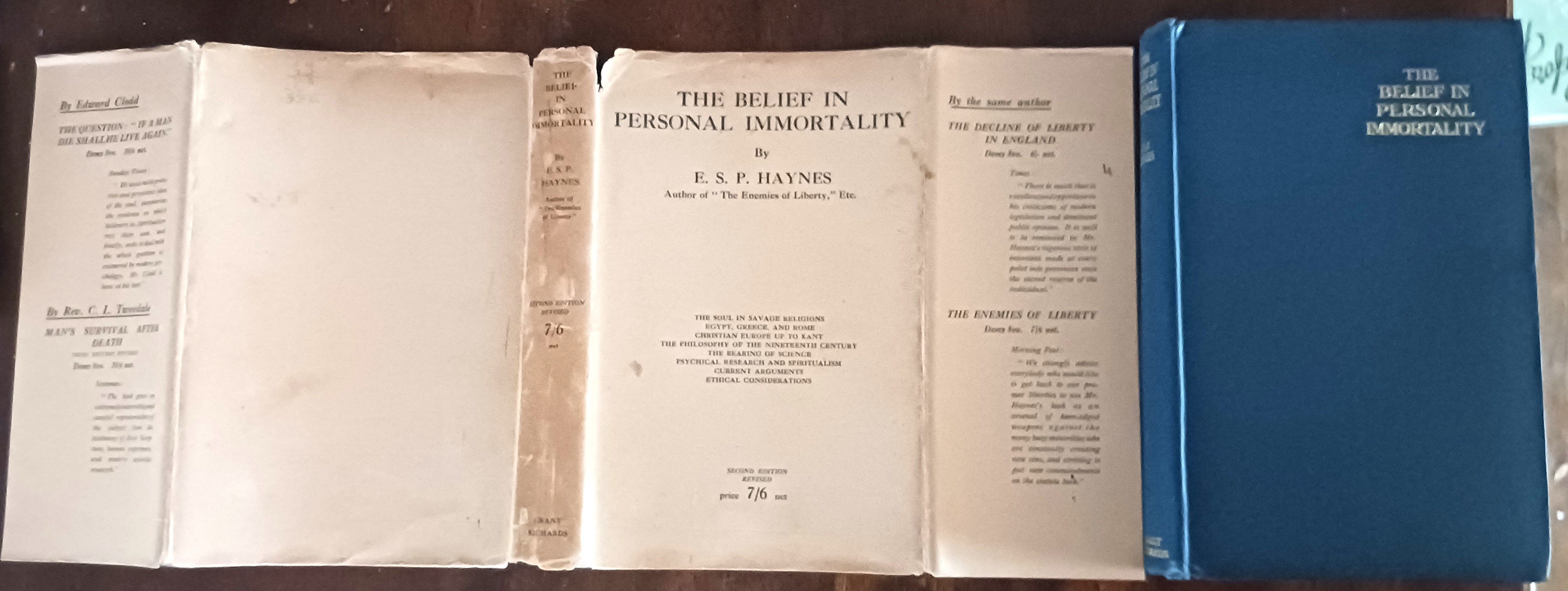 The Belief in Personal Immortality