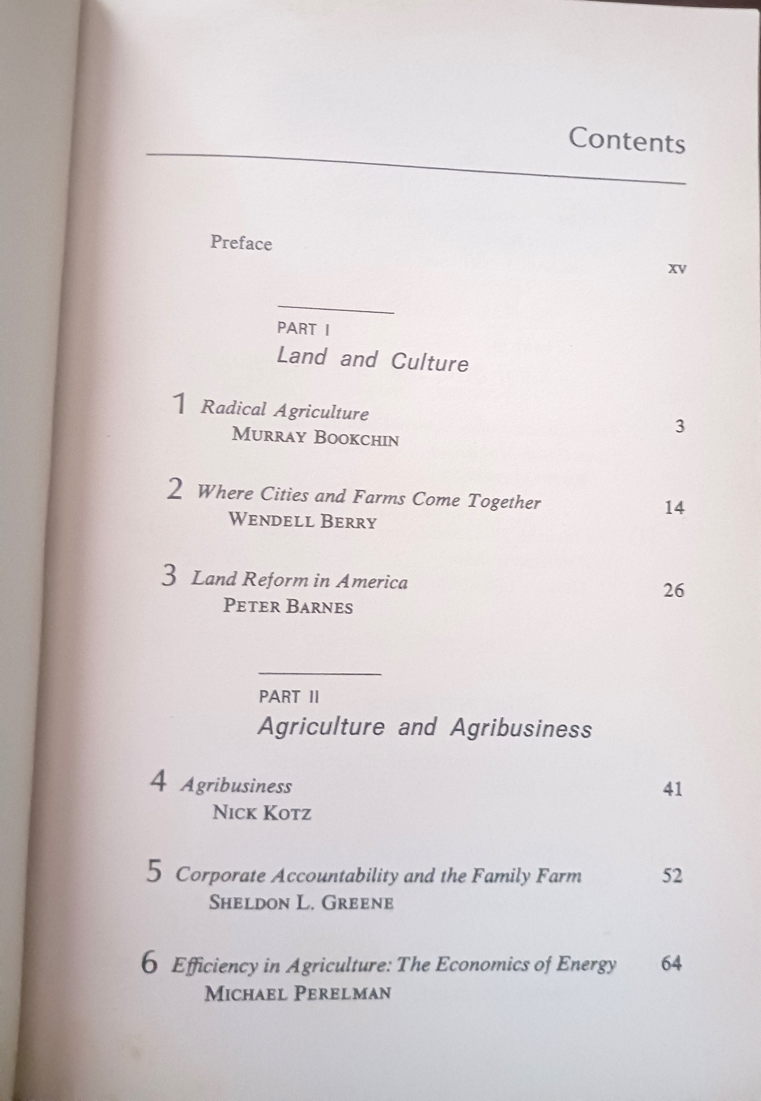 Radical Agriculture