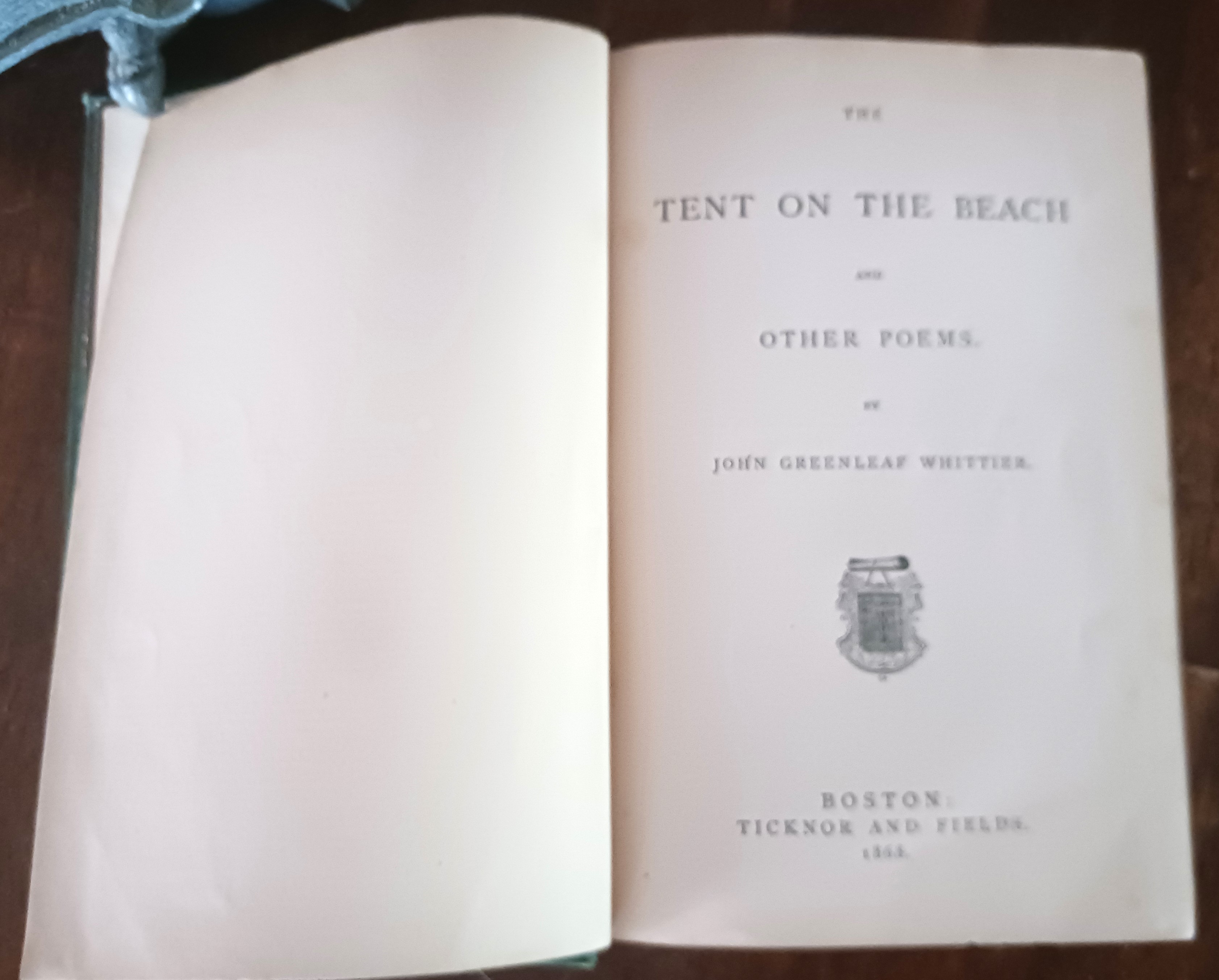 The Tent on the Beach and Other Poems