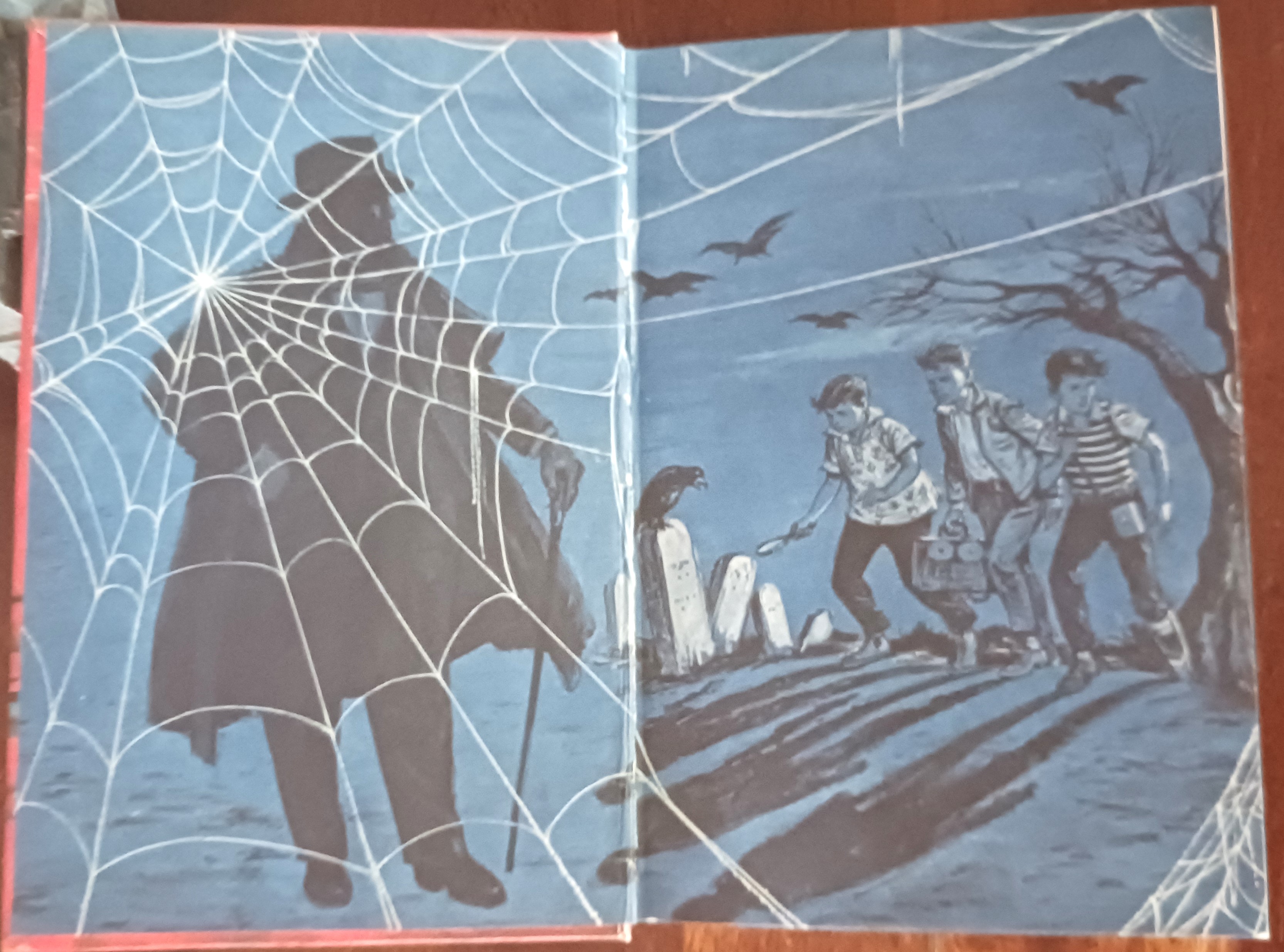 Alfred Hitchcock and the Three Investigators in The Mystery of the Moaning Cave