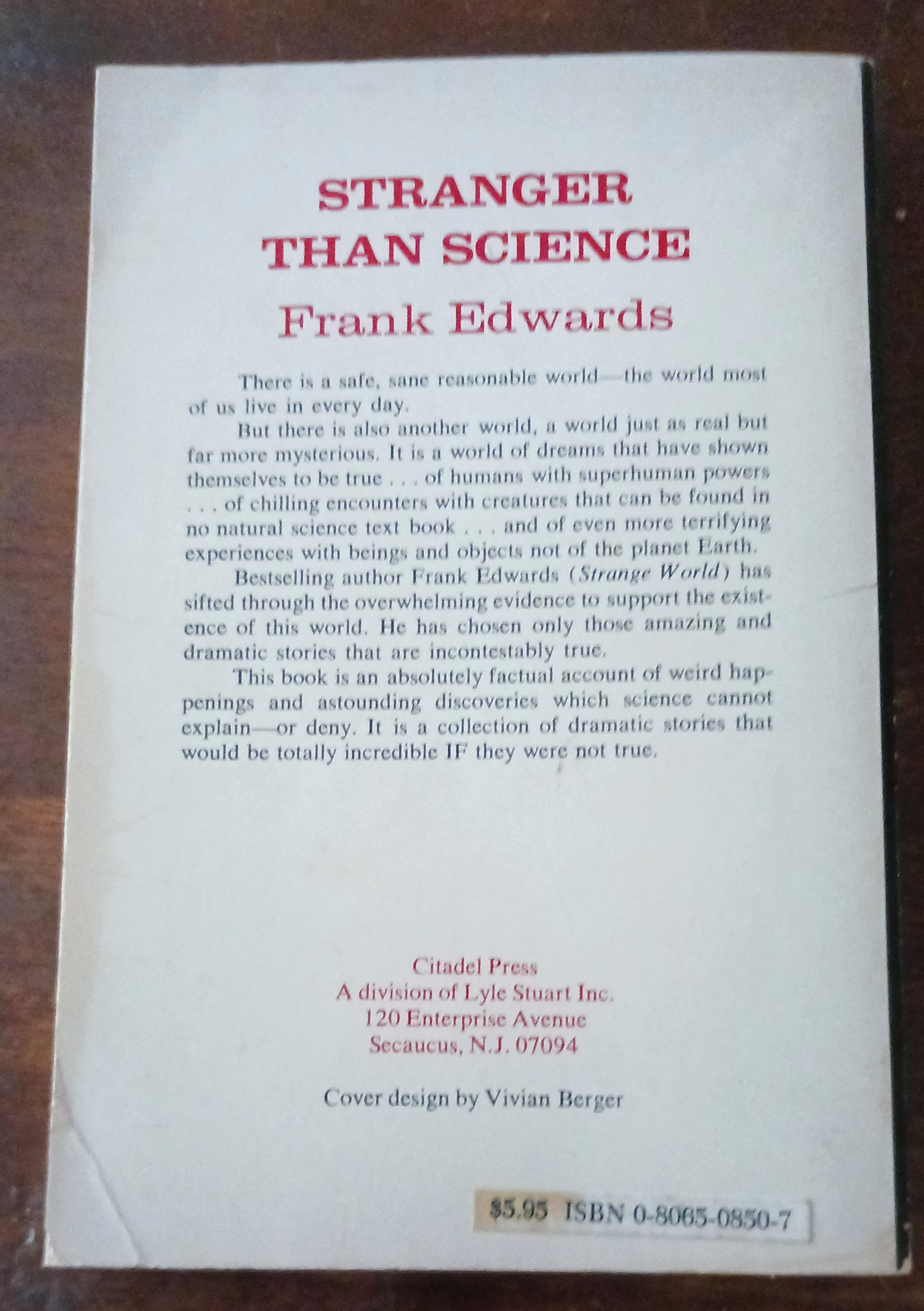 Image for Stranger Than Science Stranger Than Science