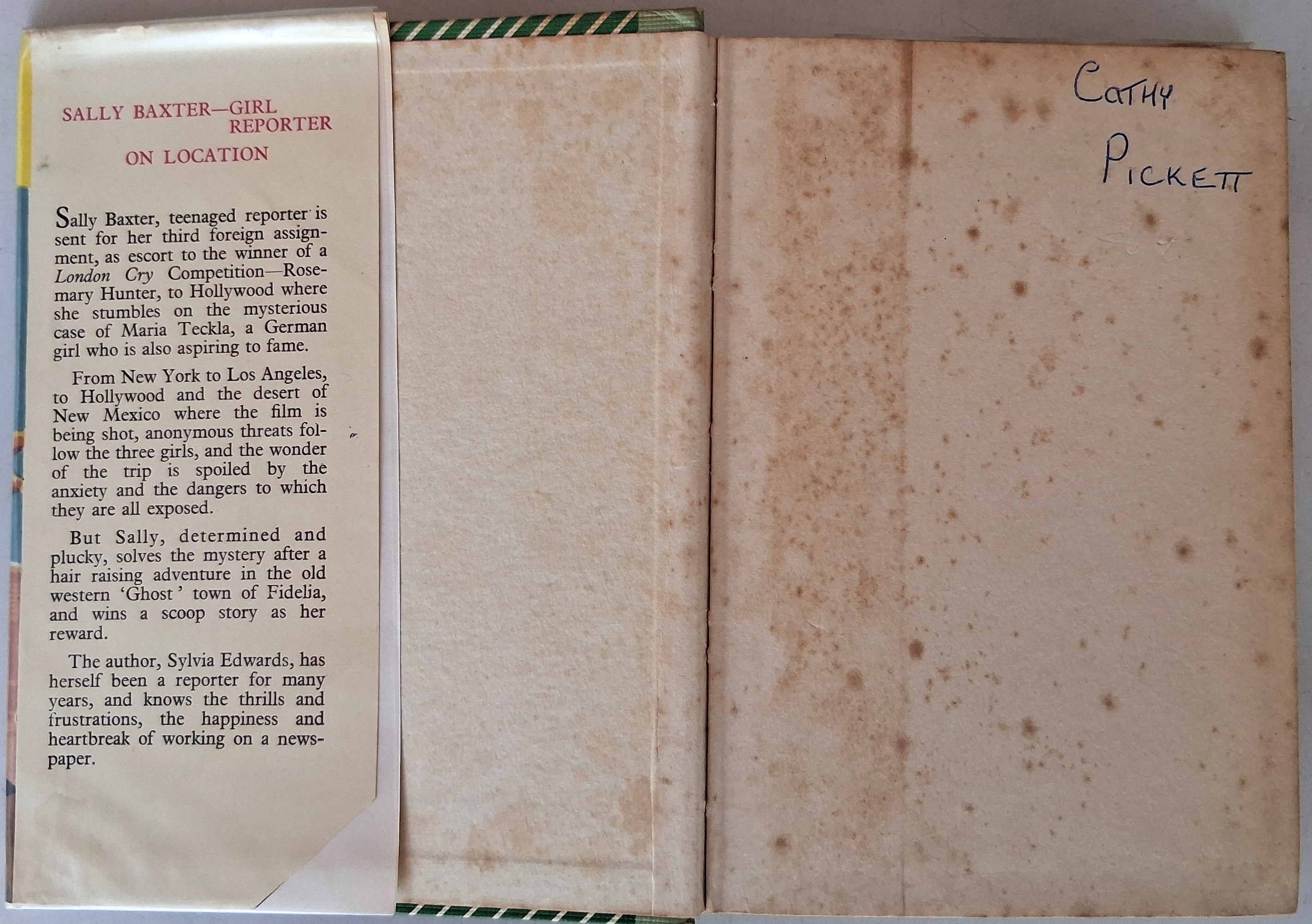 Image for Sally Baxter Girl Reporter on Location Sally Baxter Girl Reporter on Location