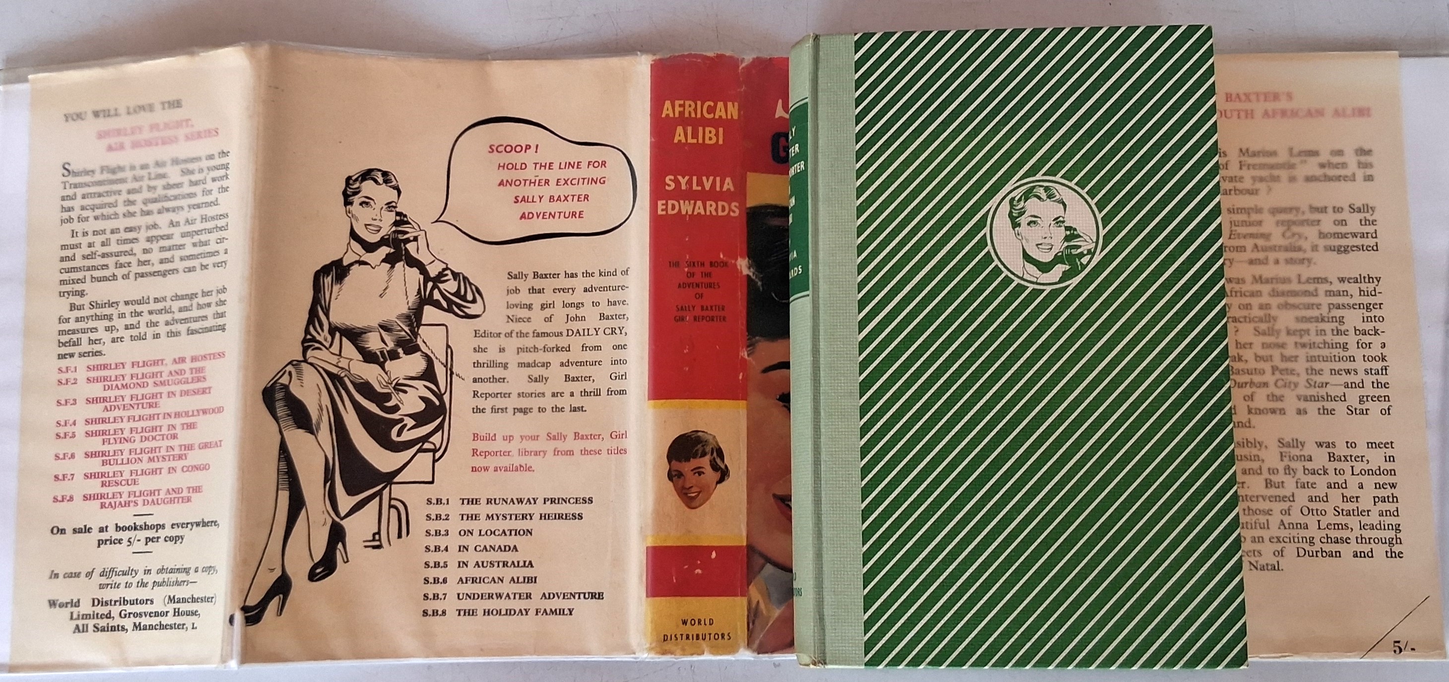 Image for Sally Baxter Girl Reporter: African Alibi Sally Baxter Girl Reporter: African Alibi