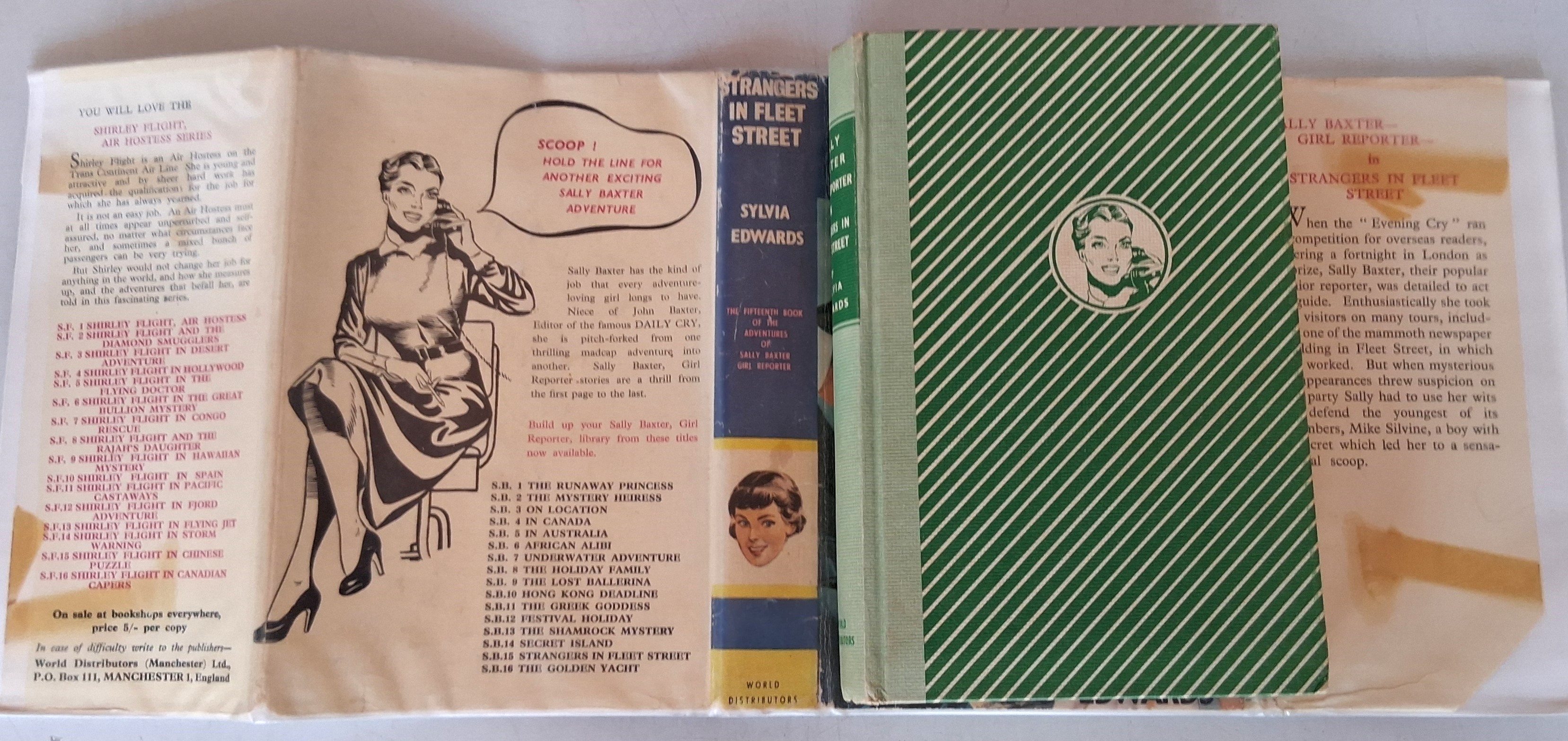 Image for Sally Baxter Girl Reporter: Strangers in Fleet Street Sally Baxter Girl Reporter: Strangers in Fleet Street