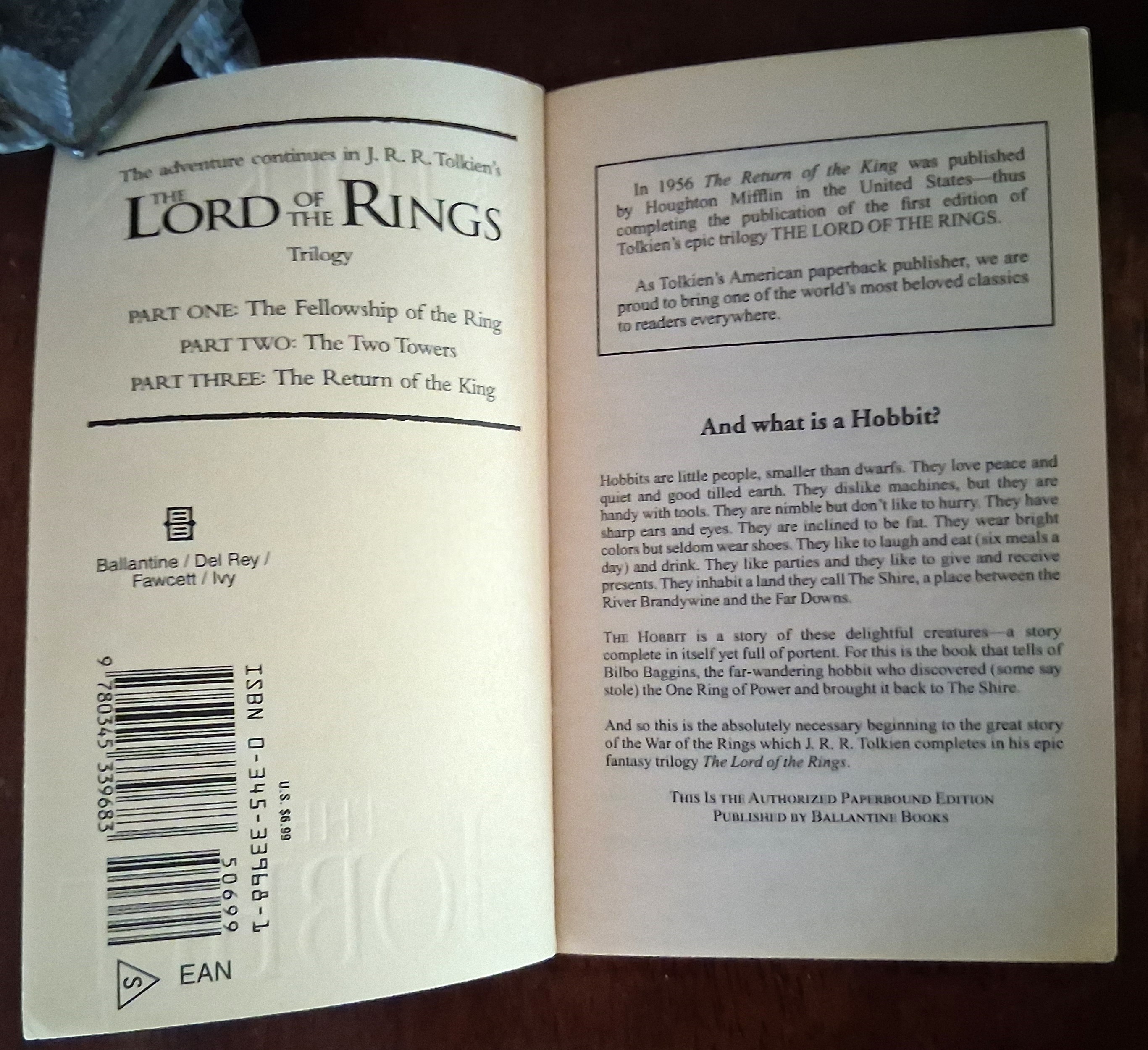 The Lord of the Rings and The Hobbit (4-volume boxed set)