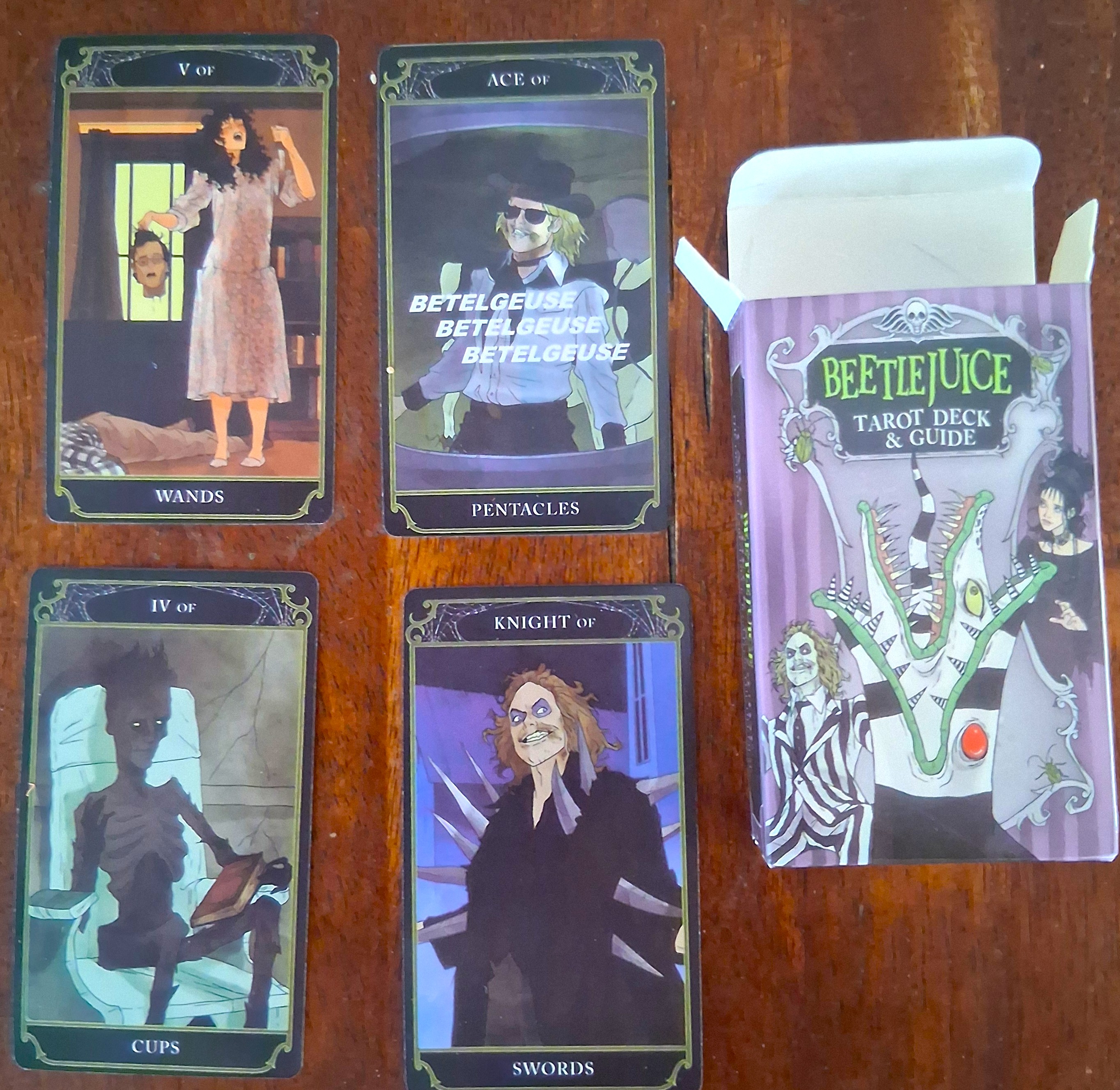 Beetlejuice Tarot Deck