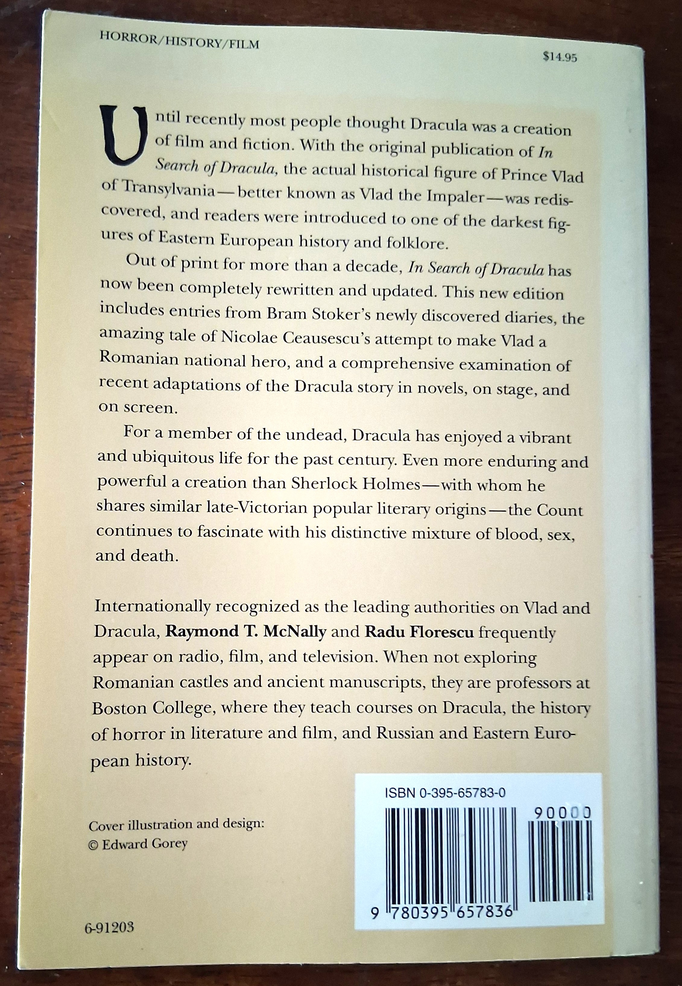 Image for In Search of Dracula: The History of Dracula and Vampires Completely Revised In Search of Dracula: The History of Dracula and Vampires Completely Revised