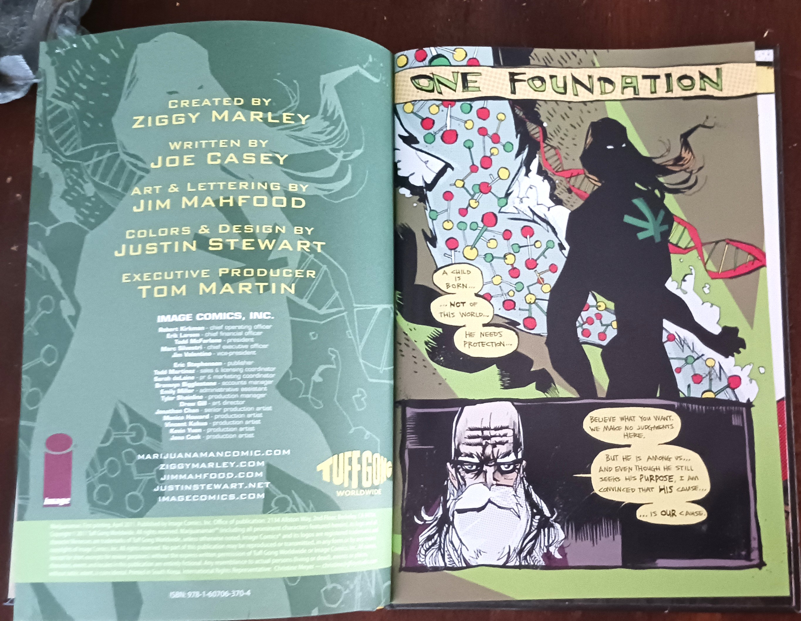 Ziggy Marley's Marijuanaman