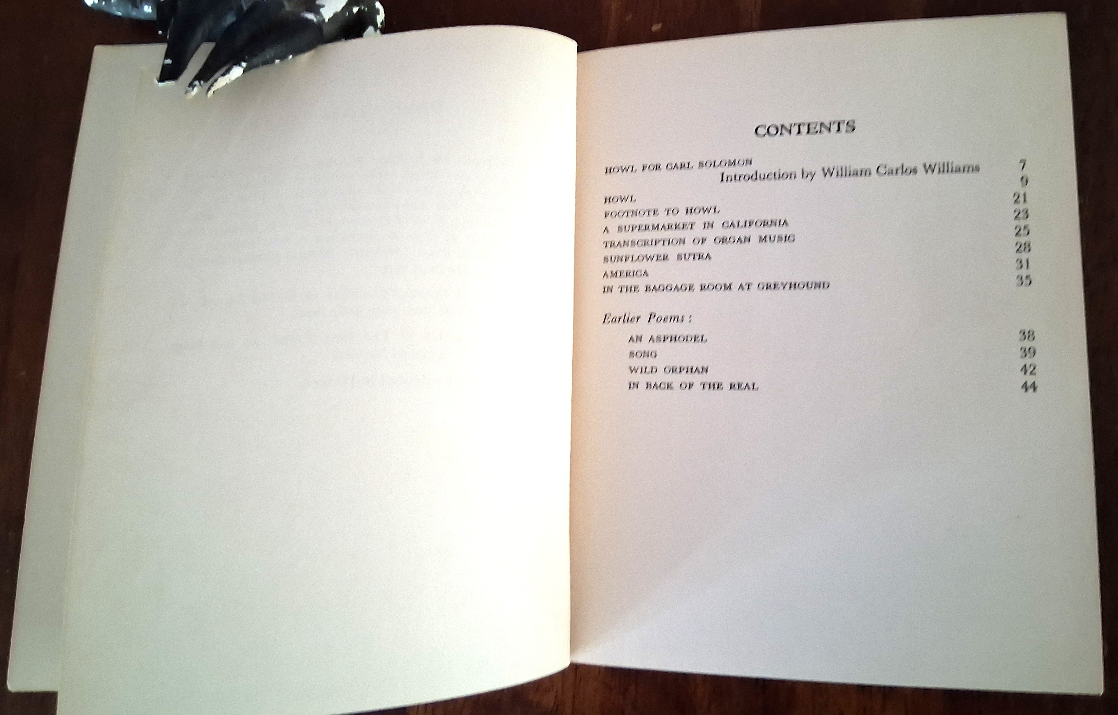 Howl and Other Poems