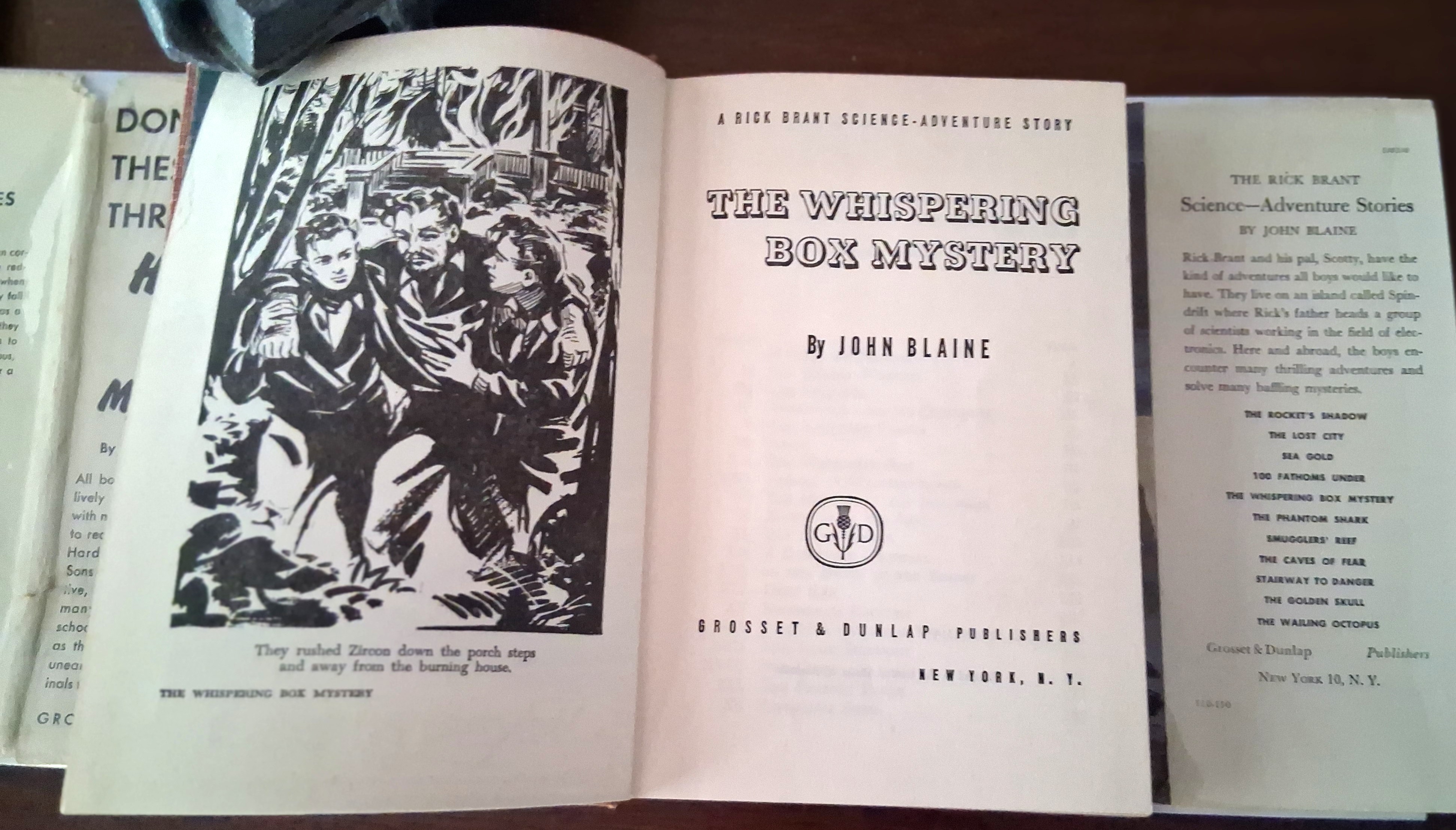 The Whispering Box Mystery (A Rick Brant Science-Adventure Story)