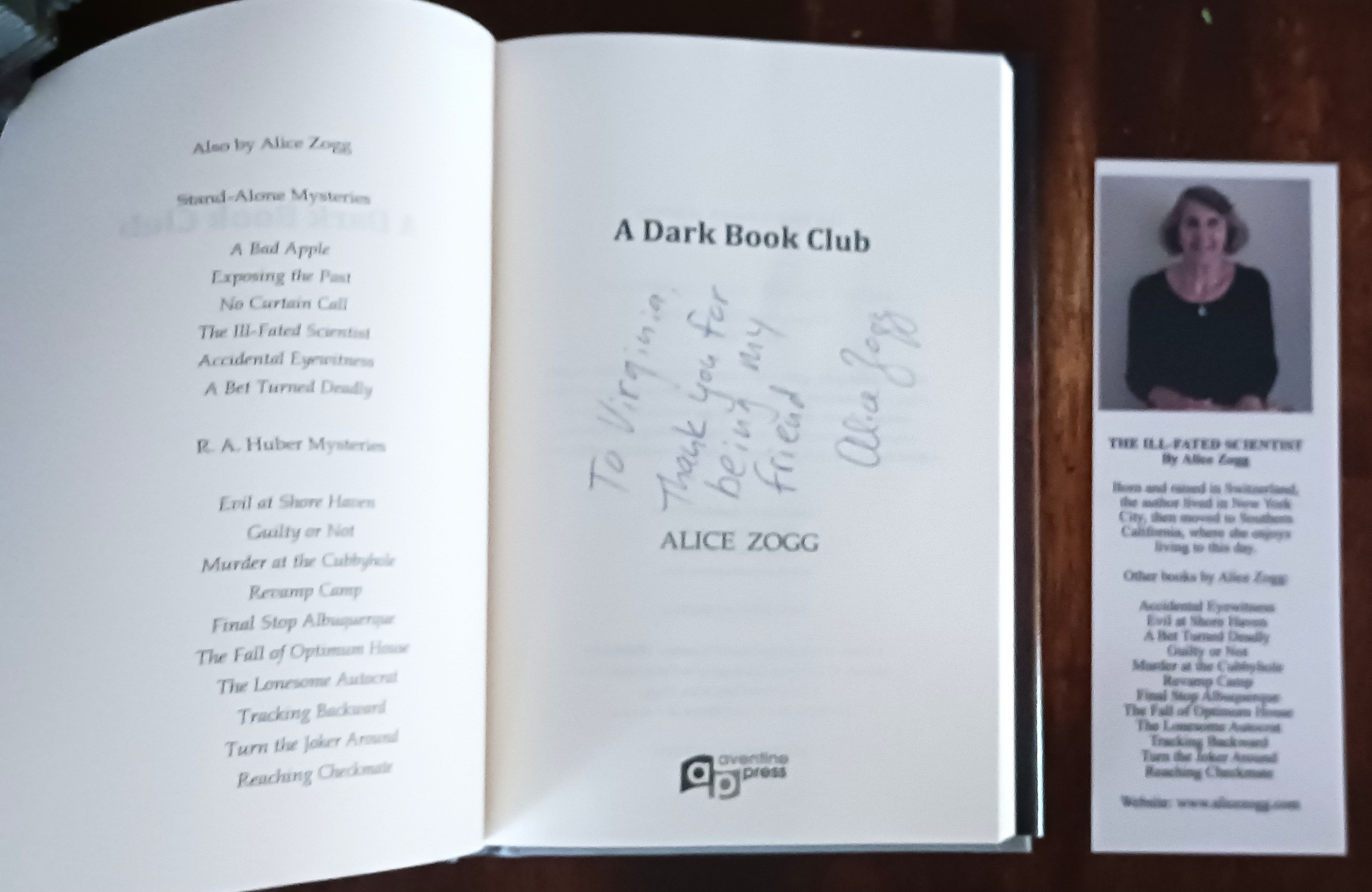Image for A Dark Book Club A Dark Book Club