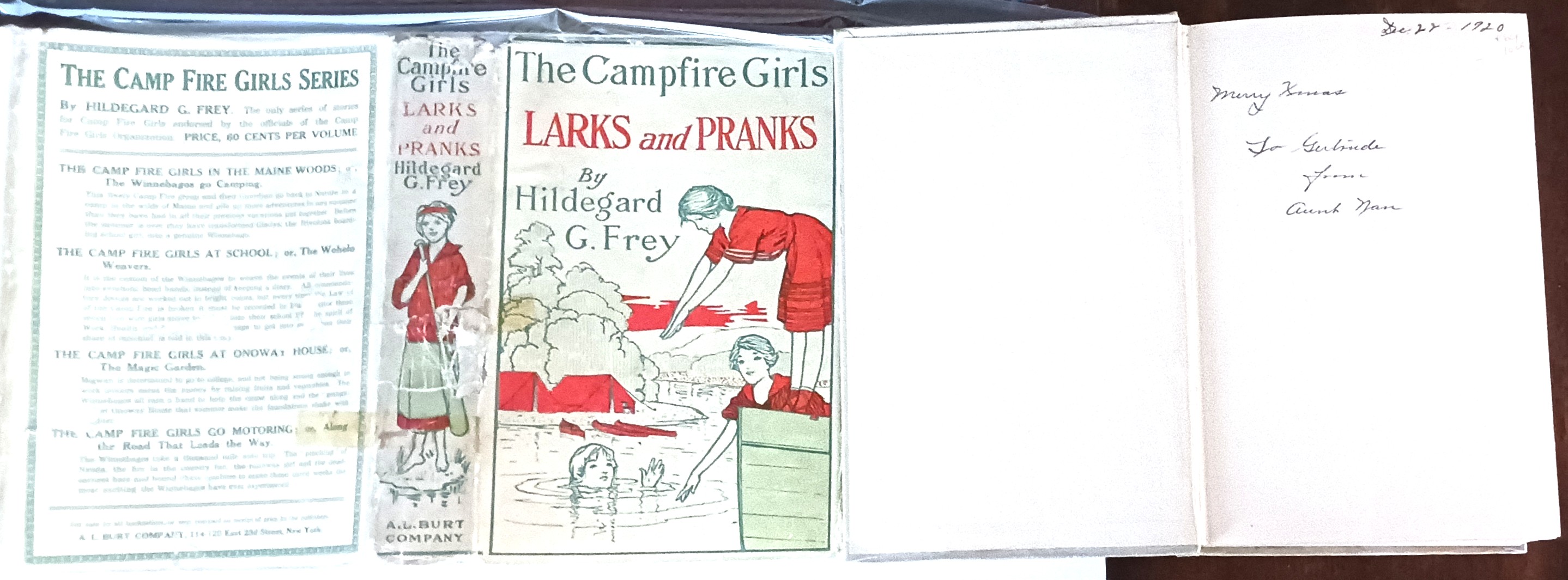 Image for The Campfire Girls' Larks and Pranks or the House of the Open Door The Campfire Girls' Larks and Pranks or the House of the Open Door