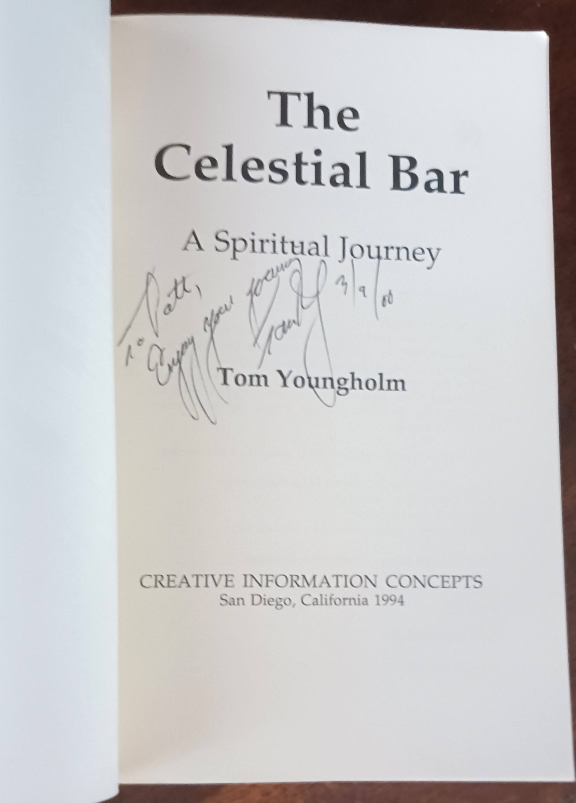 The Celestial Bar: A Spiritual Journey