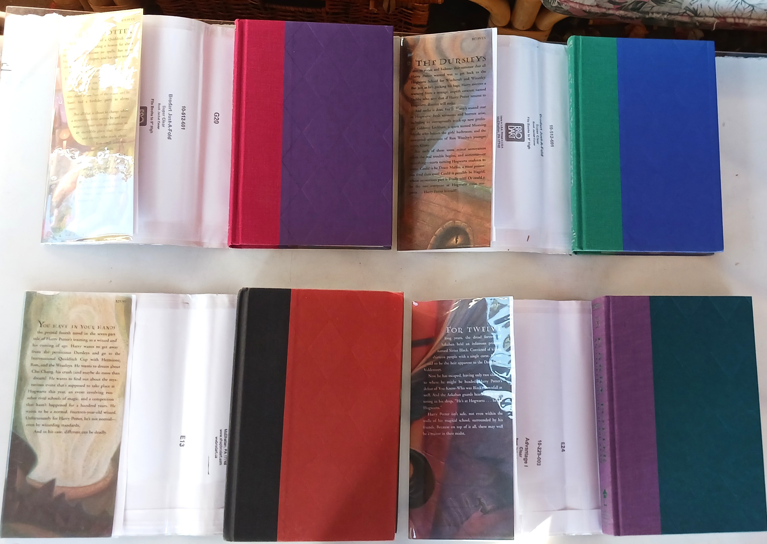 Harry Potter Set-Books 1-7 + Harry Potter and the Cursed Child Parts One and Two