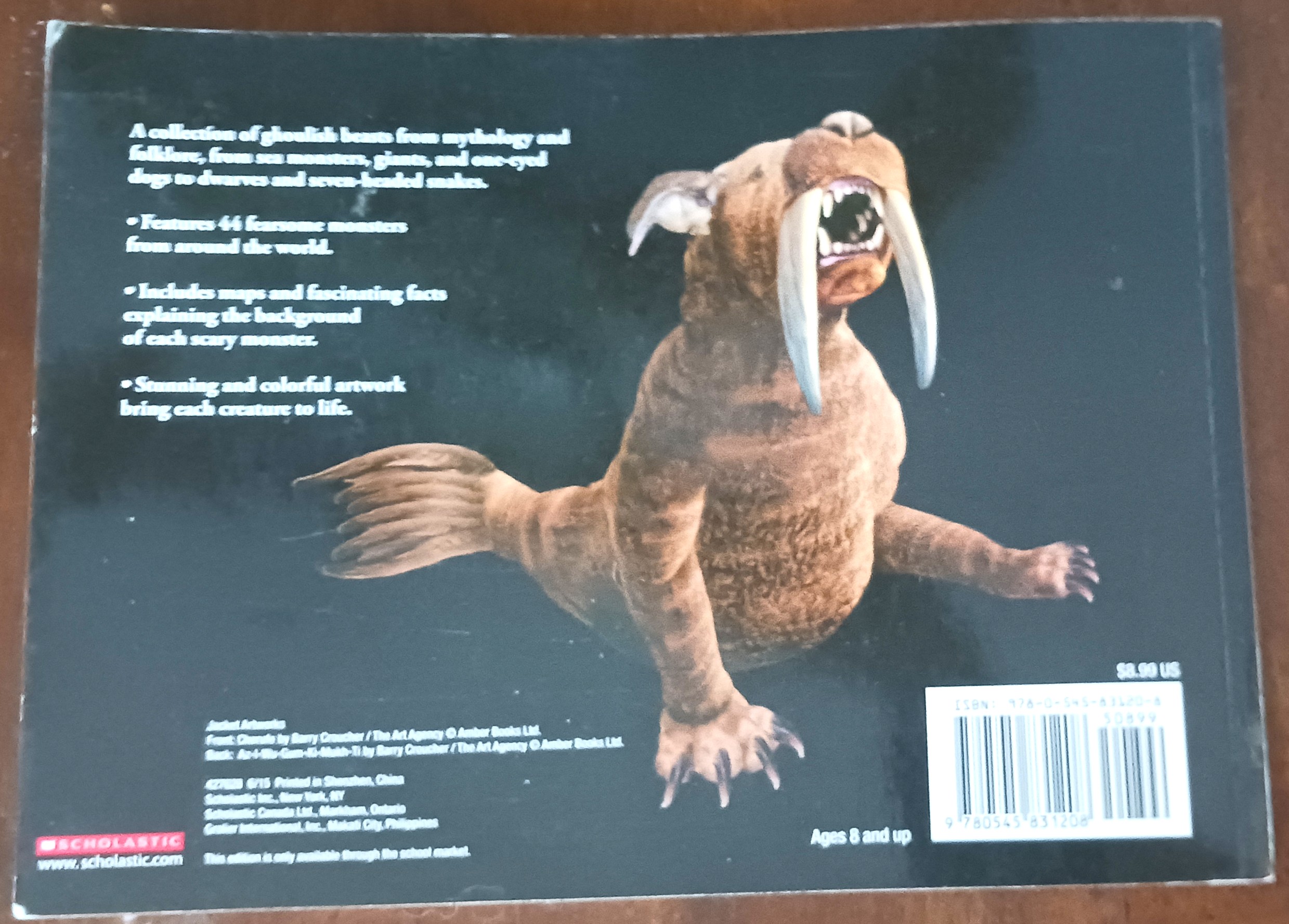 Image for Fantastic Fearsome Beasts: Scary Monsters of Myths and Legends Fantastic Fearsome Beasts: Scary Monsters of Myths and Legends