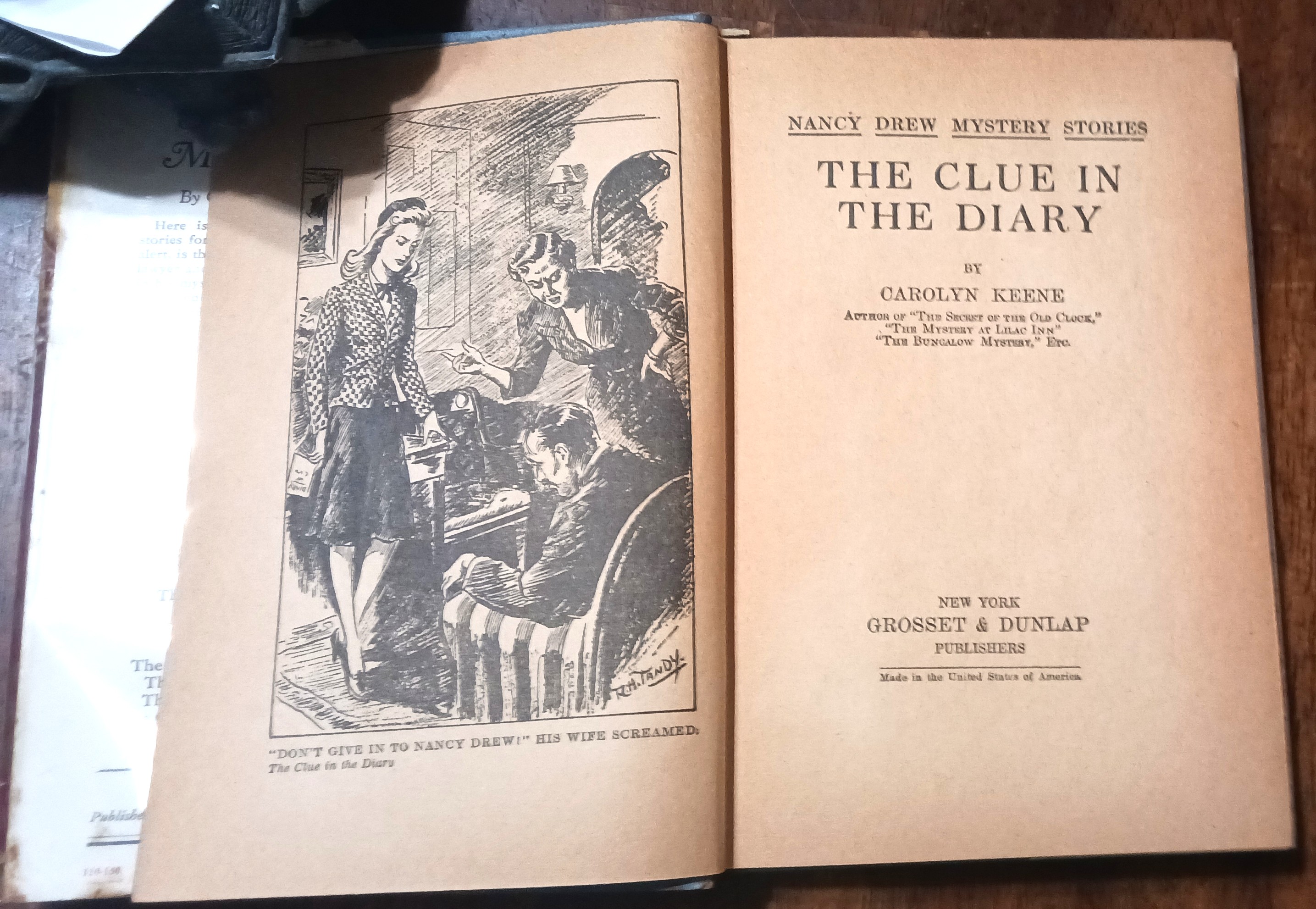 Image for The Clue in the Diary (Nancy Drew Mystery Stories) The Clue in the Diary (Nancy Drew Mystery Stories)