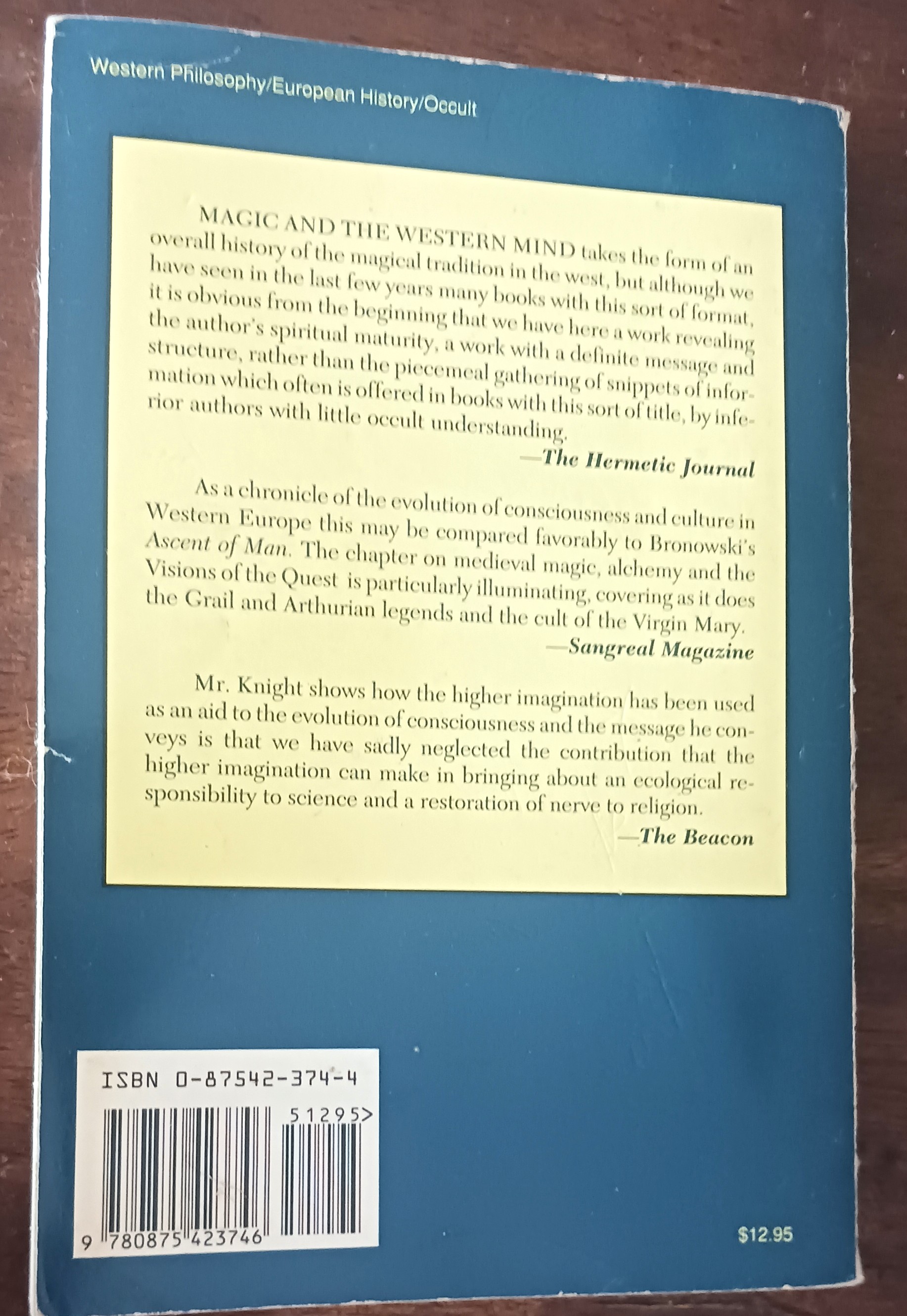 Magic and the Western Mind: Ancient Knowledge and the Transformation of Consciousness (Llewellyn's Western Magick Historical Series)