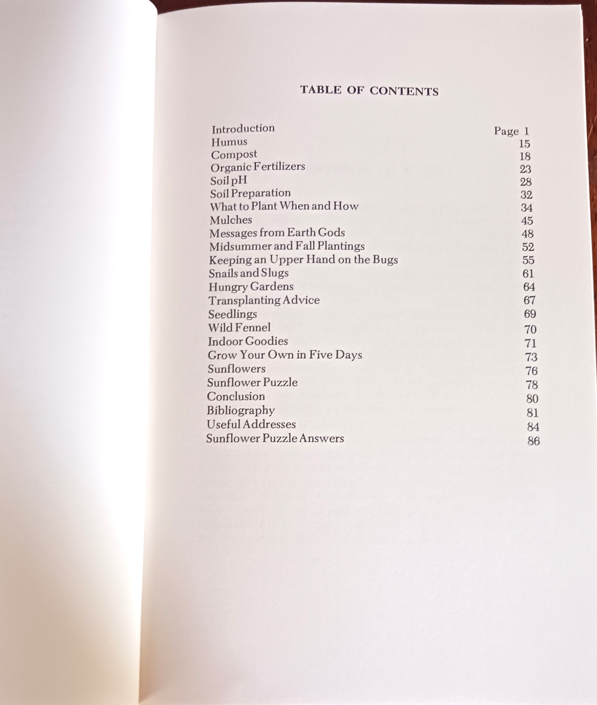 Grow Your Own: An Introduction to Organic Gardening