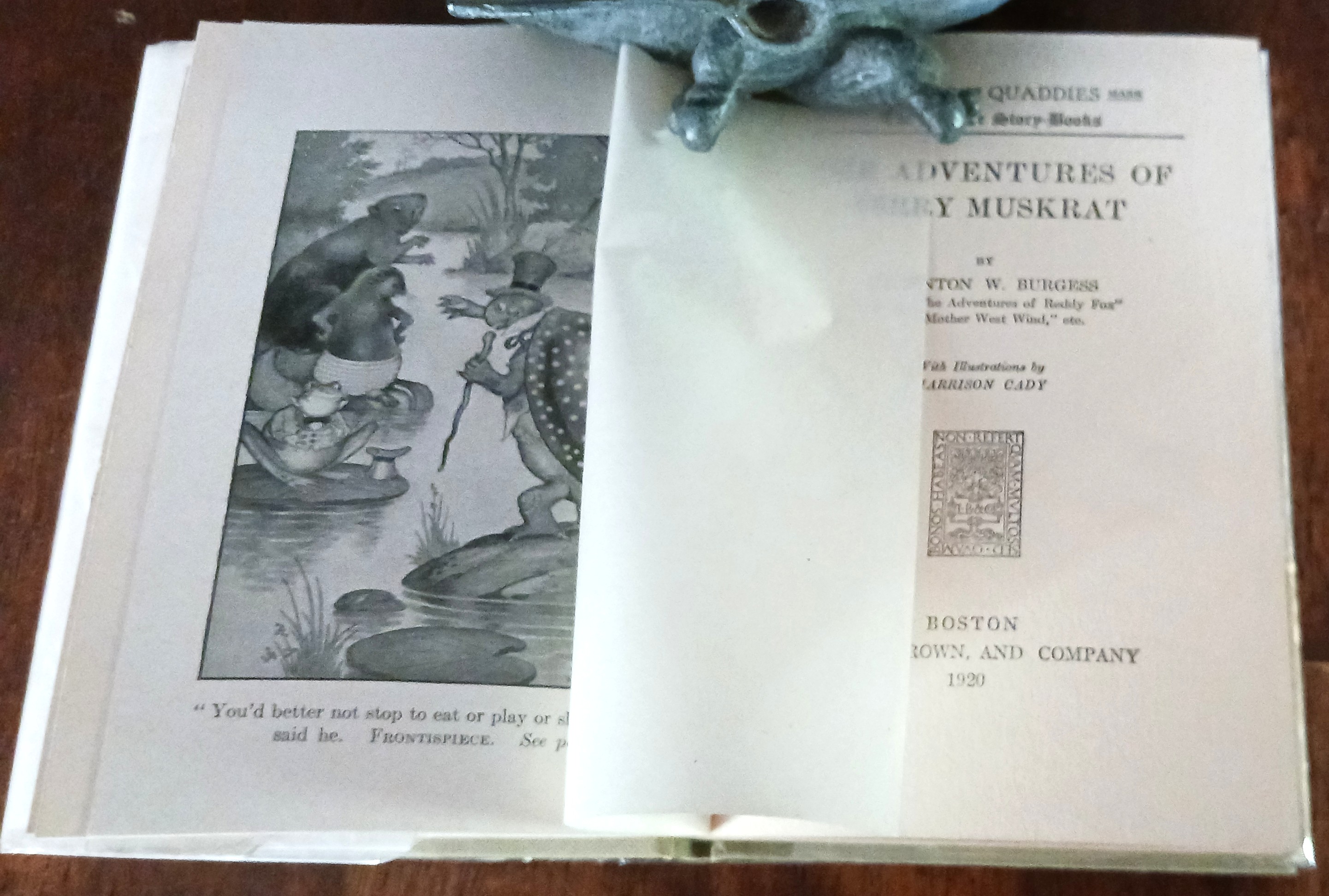 The Adventures of Jerry Muskrat (Bedtime Story Books)