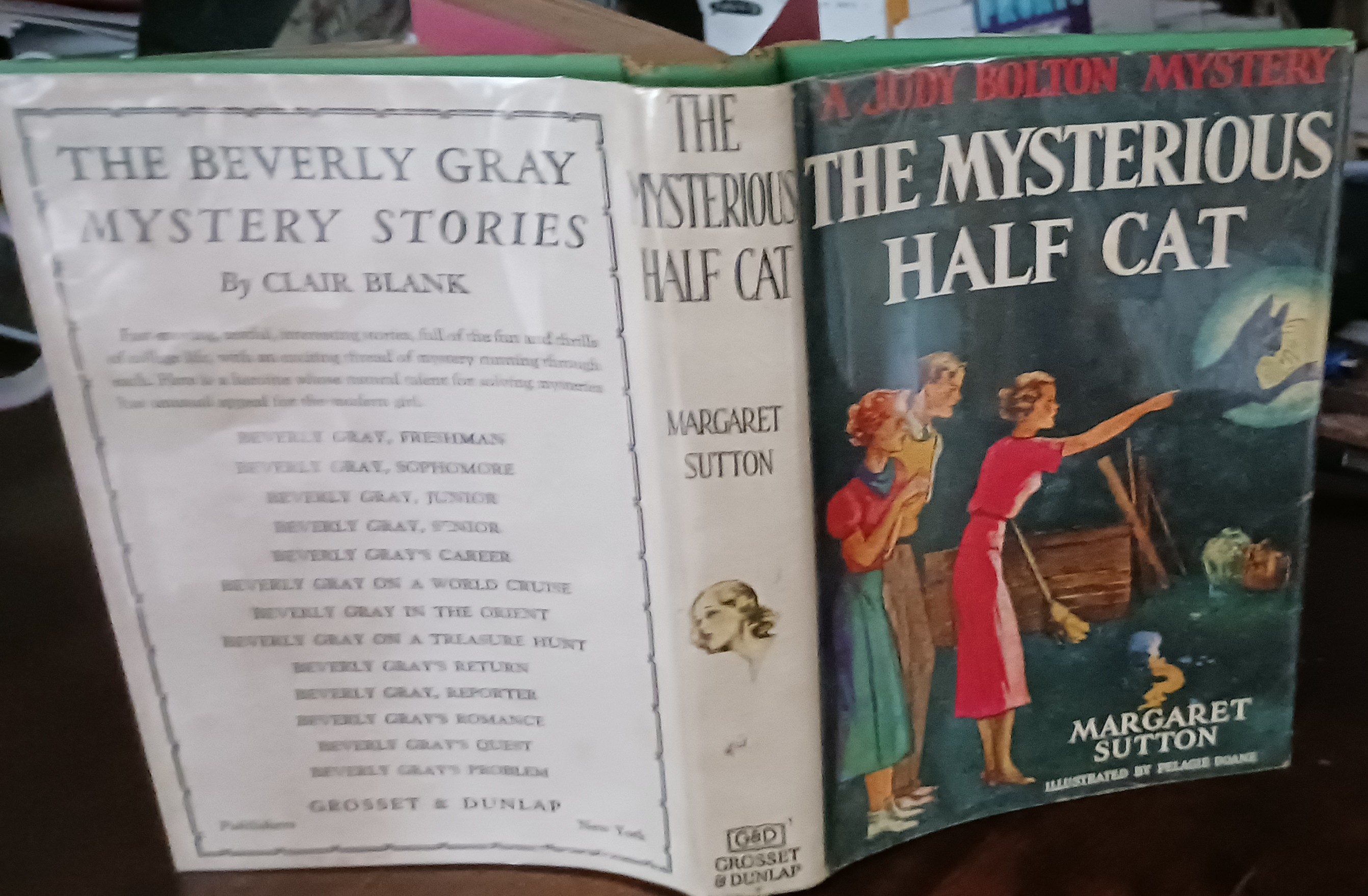 Image for The Mysterious Half Cat (Judy Bolton Mystery Stories) The Mysterious Half Cat (Judy Bolton Mystery Stories)
