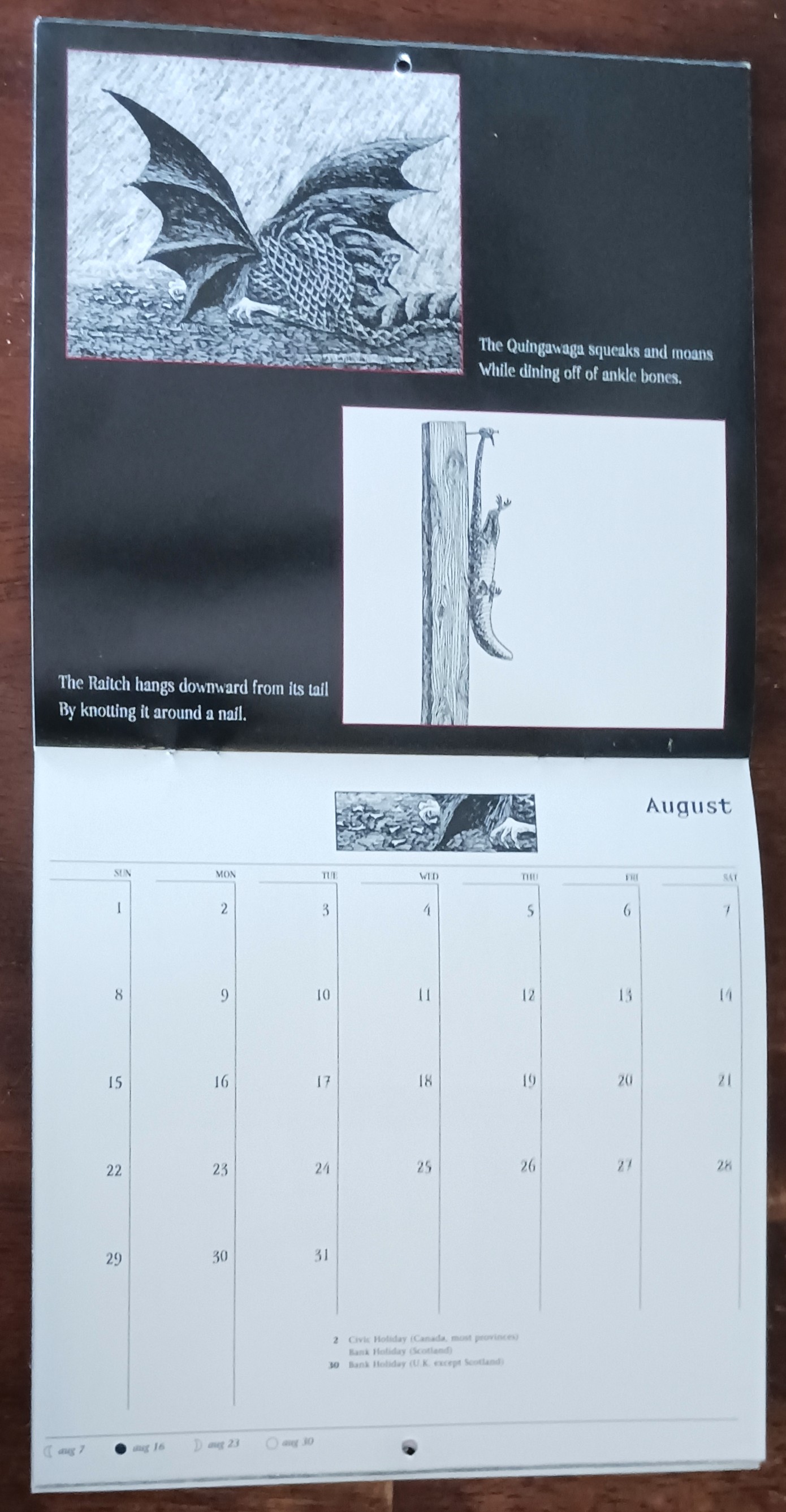 Image for The Utter Zoo Alphabet: 2004 Calendar The Utter Zoo Alphabet: 2004 Calendar