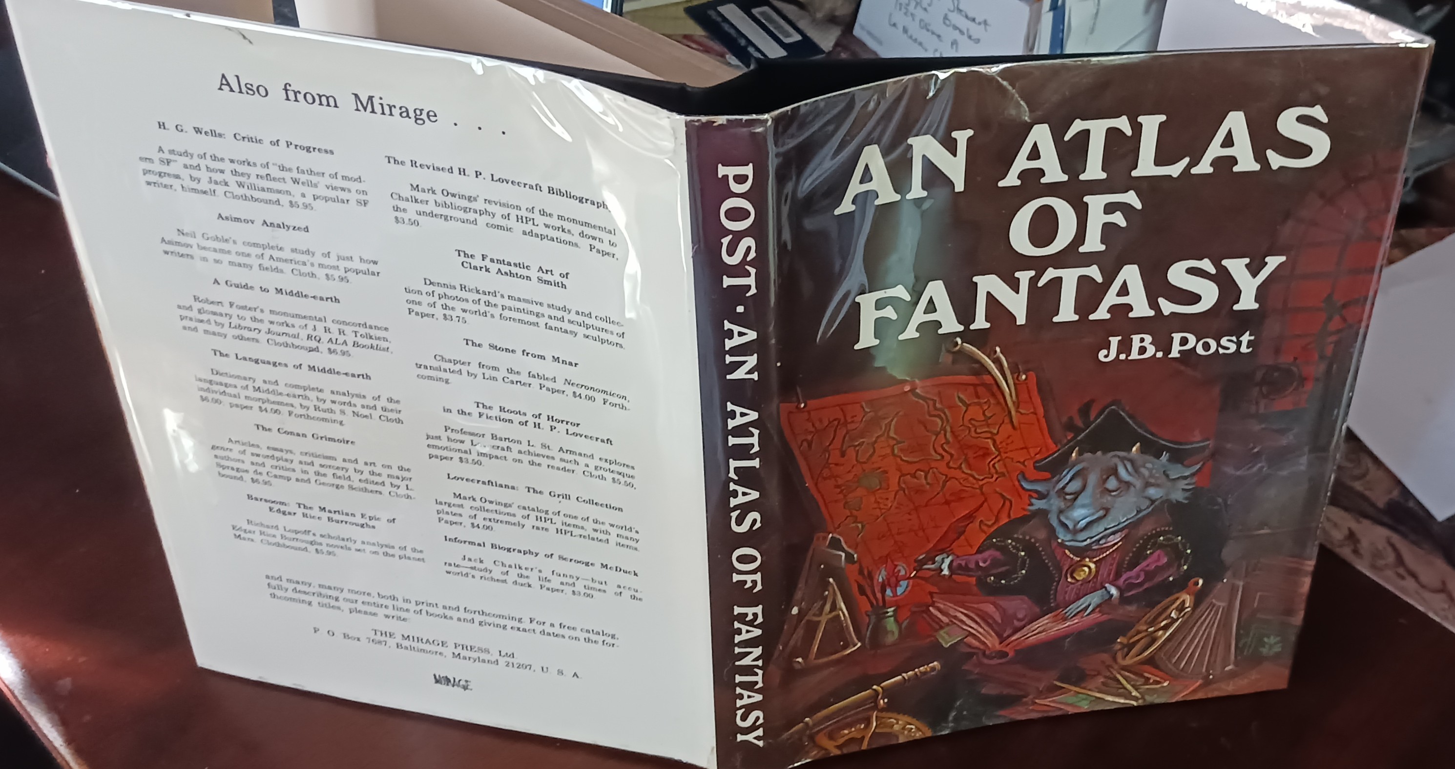 Image for An Atlas of Fantasy An Atlas of Fantasy