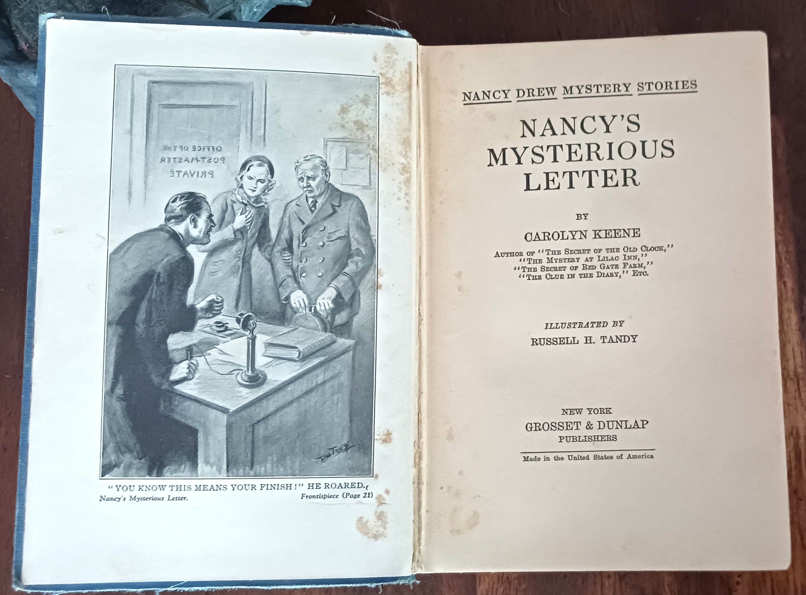 Image for Nancy's Mysterious Letter (Nancy Drew Mystery Stories) Nancy's Mysterious Letter (Nancy Drew Mystery Stories)