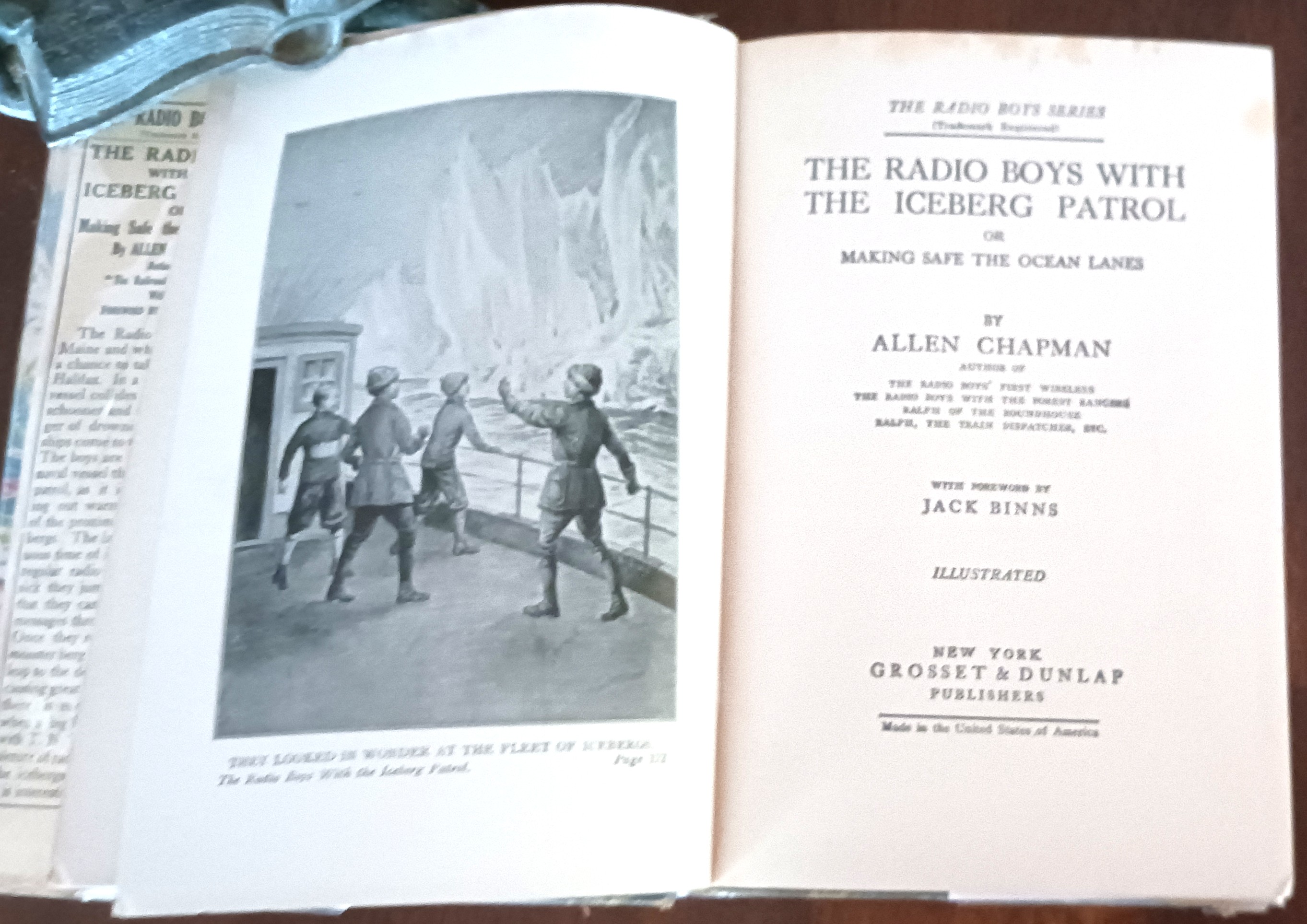 Image for The Radio Boys with the Iceberg Patrol or Making Safe the Ocean Lanes (The Radio Boys series) The Radio Boys with the Iceberg Patrol or Making Safe the Ocean Lanes (The Radio Boys series)