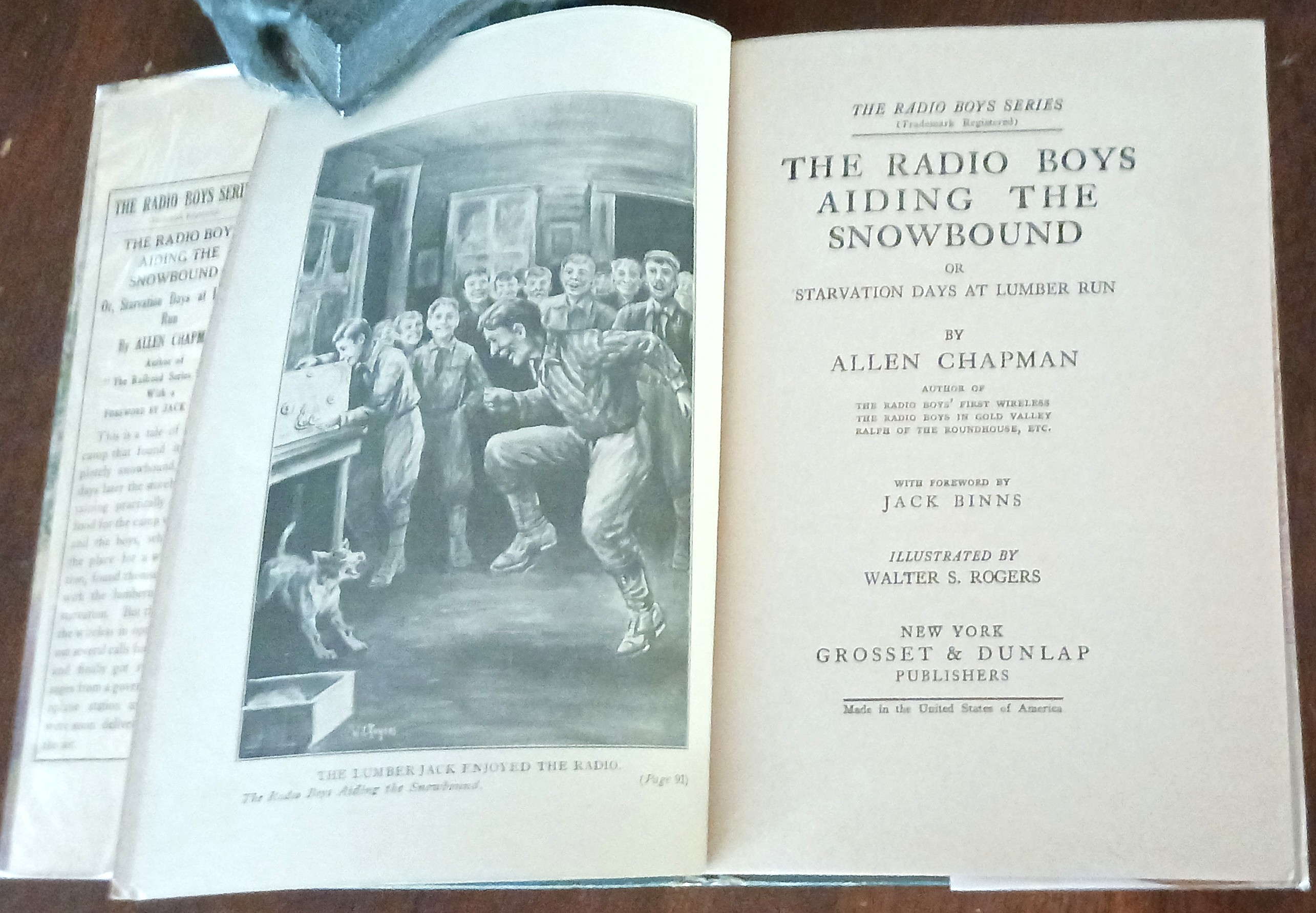 Image for The Radio Boys Aiding the Snowbound or Starvation Days at Lumber Run (The Radio Boys series) The Radio Boys Aiding the Snowbound or Starvation Days at Lumber Run (The Radio Boys series)