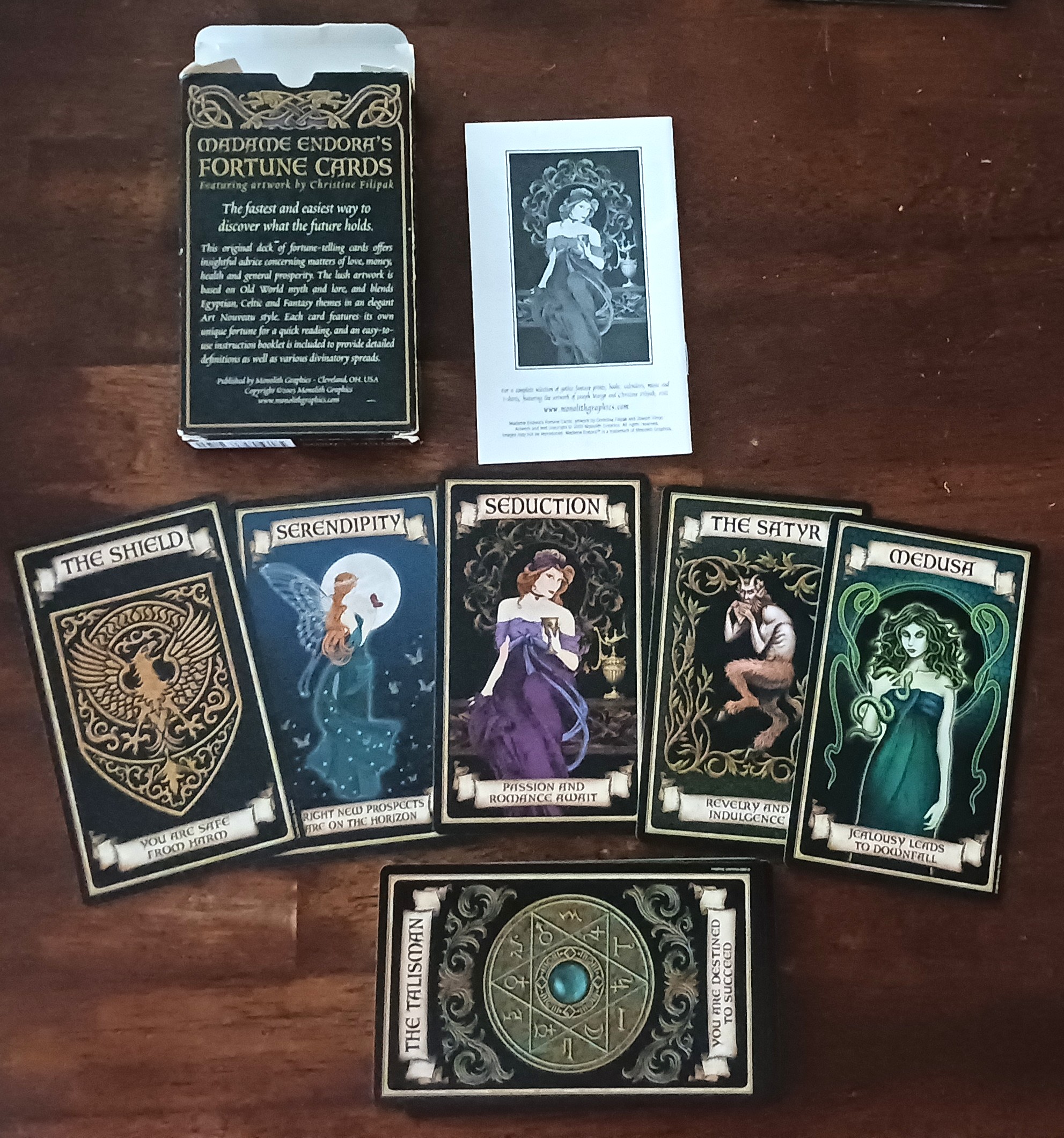 Image for Madame Endora's Fortune Cards Madame Endora's Fortune Cards