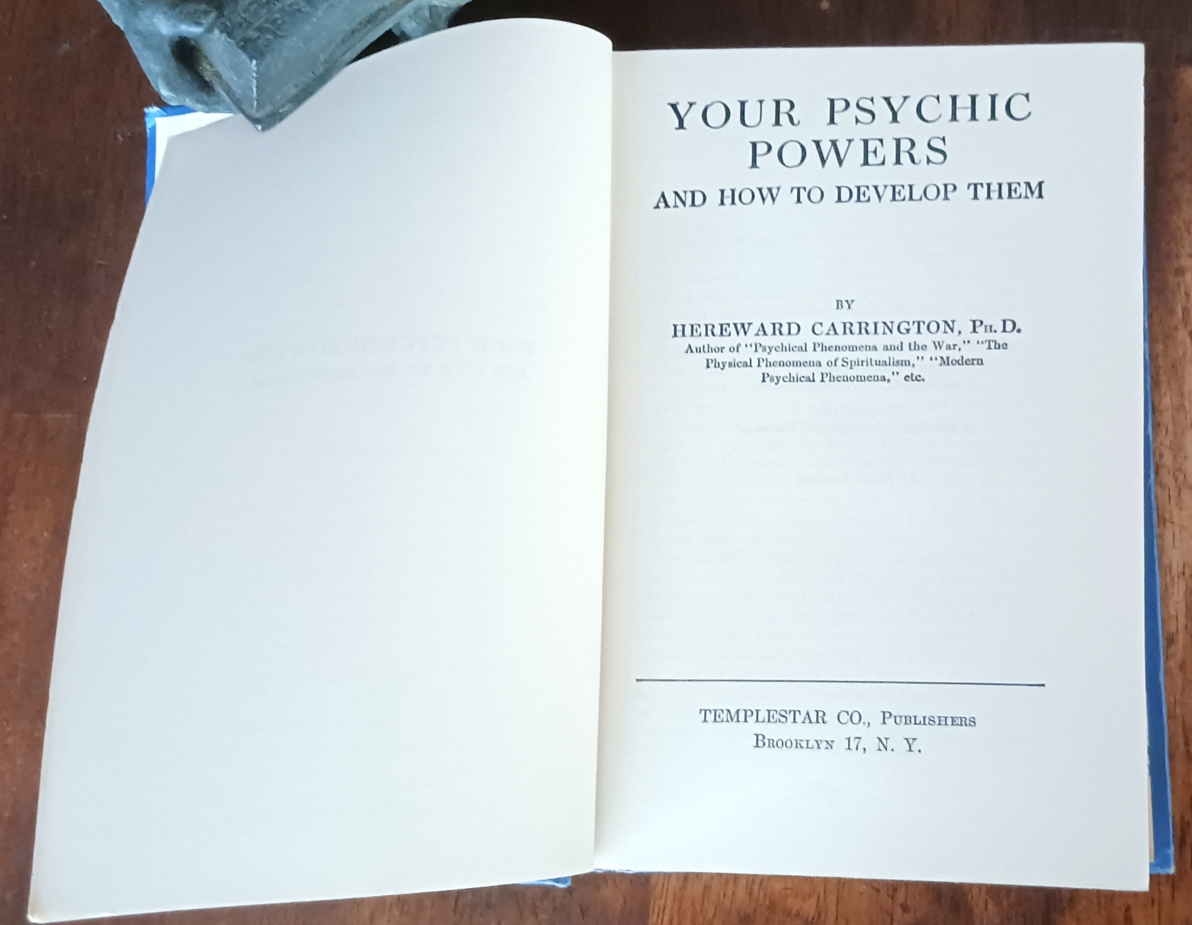 Image for Your Psychic Powers and How to Develop Them Your Psychic Powers and How to Develop Them