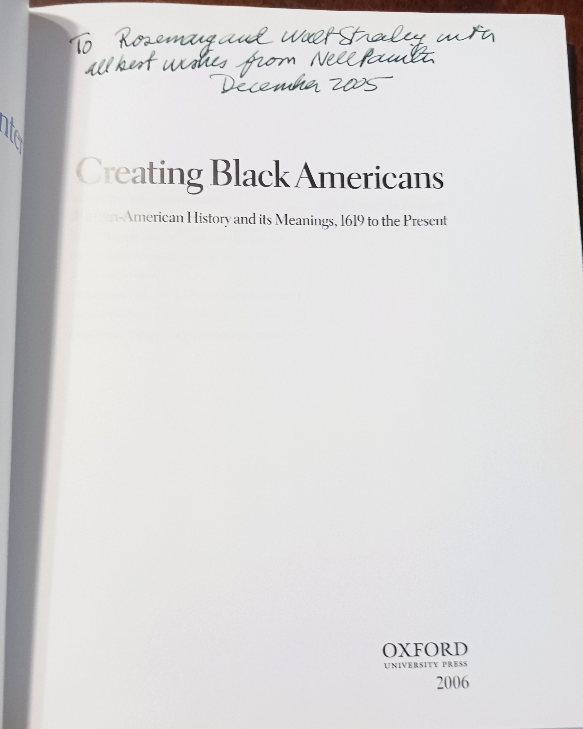 Image for Creating Black Americans: African American History and Its Meanings, 1619 to the Present Creating Black Americans: African American History and Its Meanings, 1619 to the Present