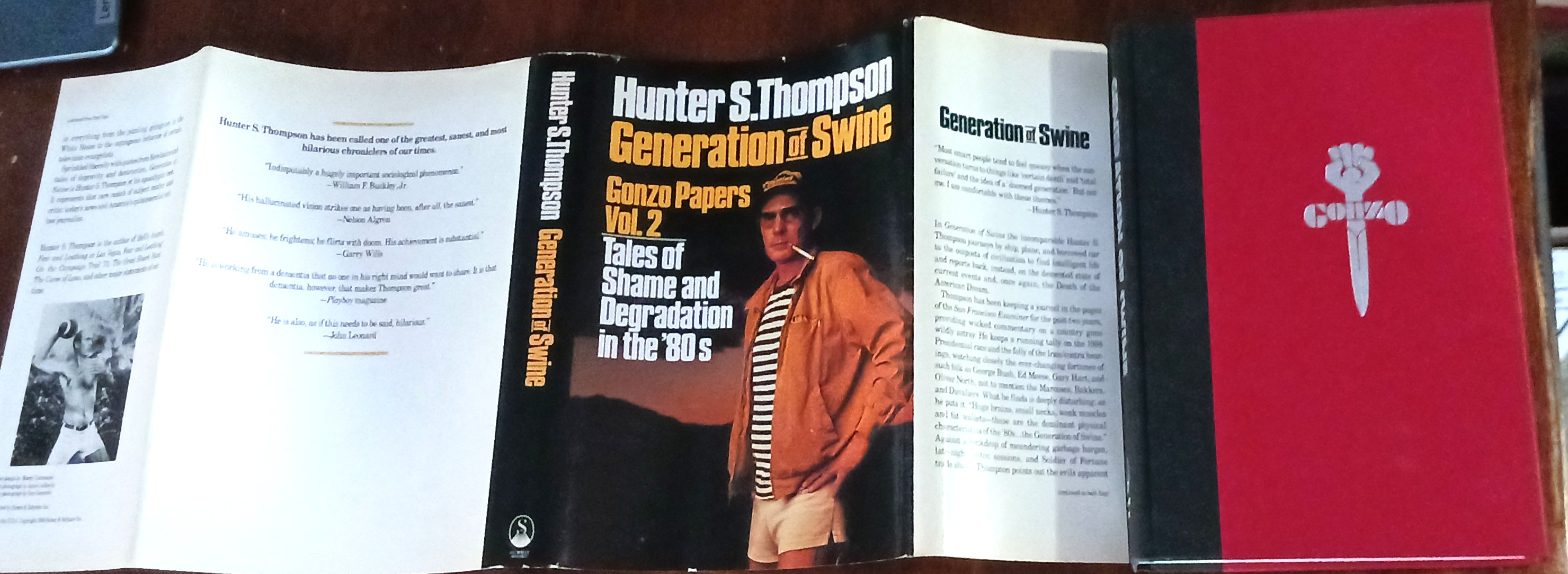 Image for Generation of Swine: Tales of Shame and Degradation in the '80s (Gonzo Papers Vol. 2) Generation of Swine: Tales of Shame and Degradation in the '80s (Gonzo Papers Vol. 2)
