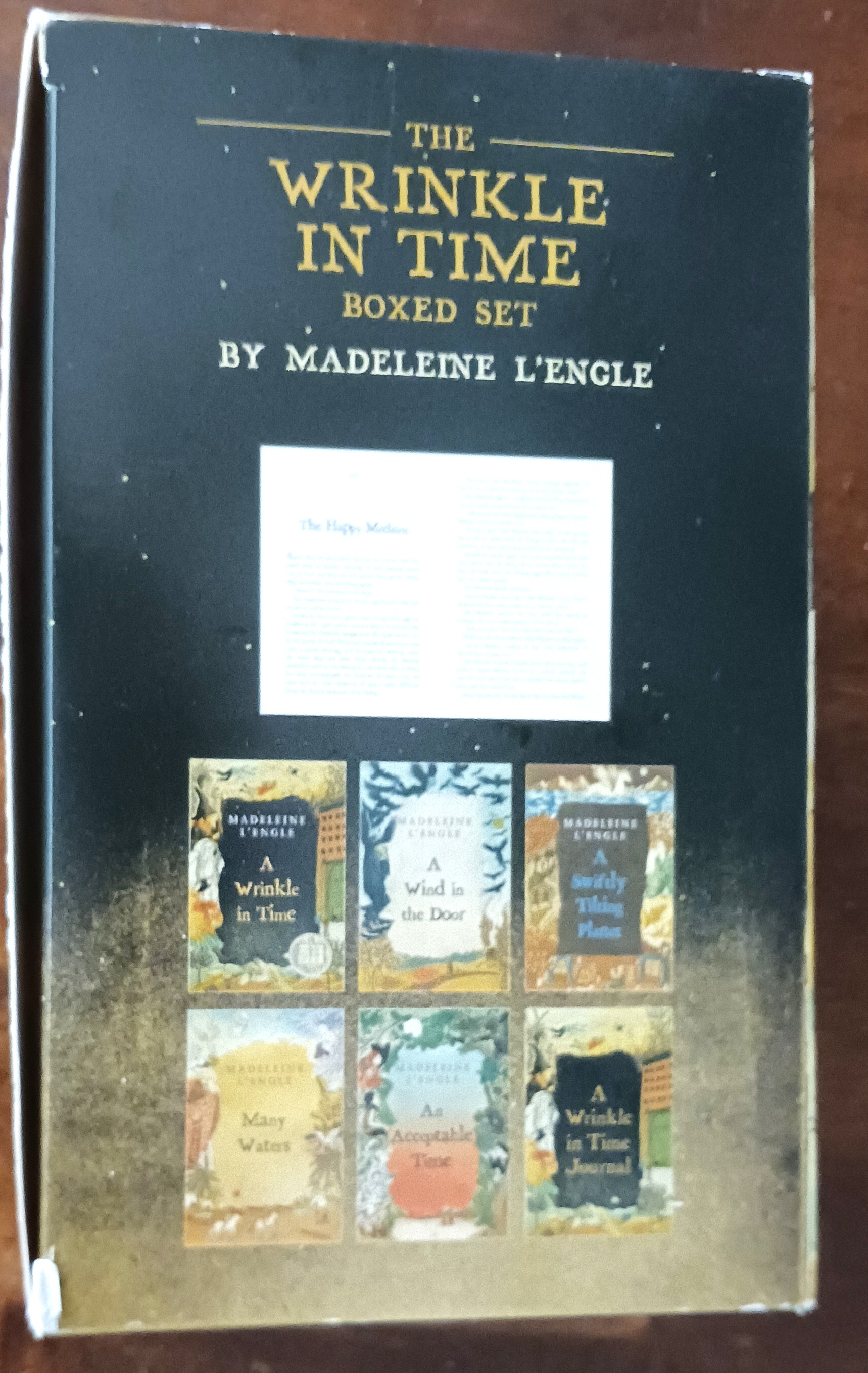 Image for The Wrinkle in Time Boxed Set, Includes 5 books and an Exclusive Journal The Wrinkle in Time Boxed Set, Includes 5 books and an Exclusive Journal