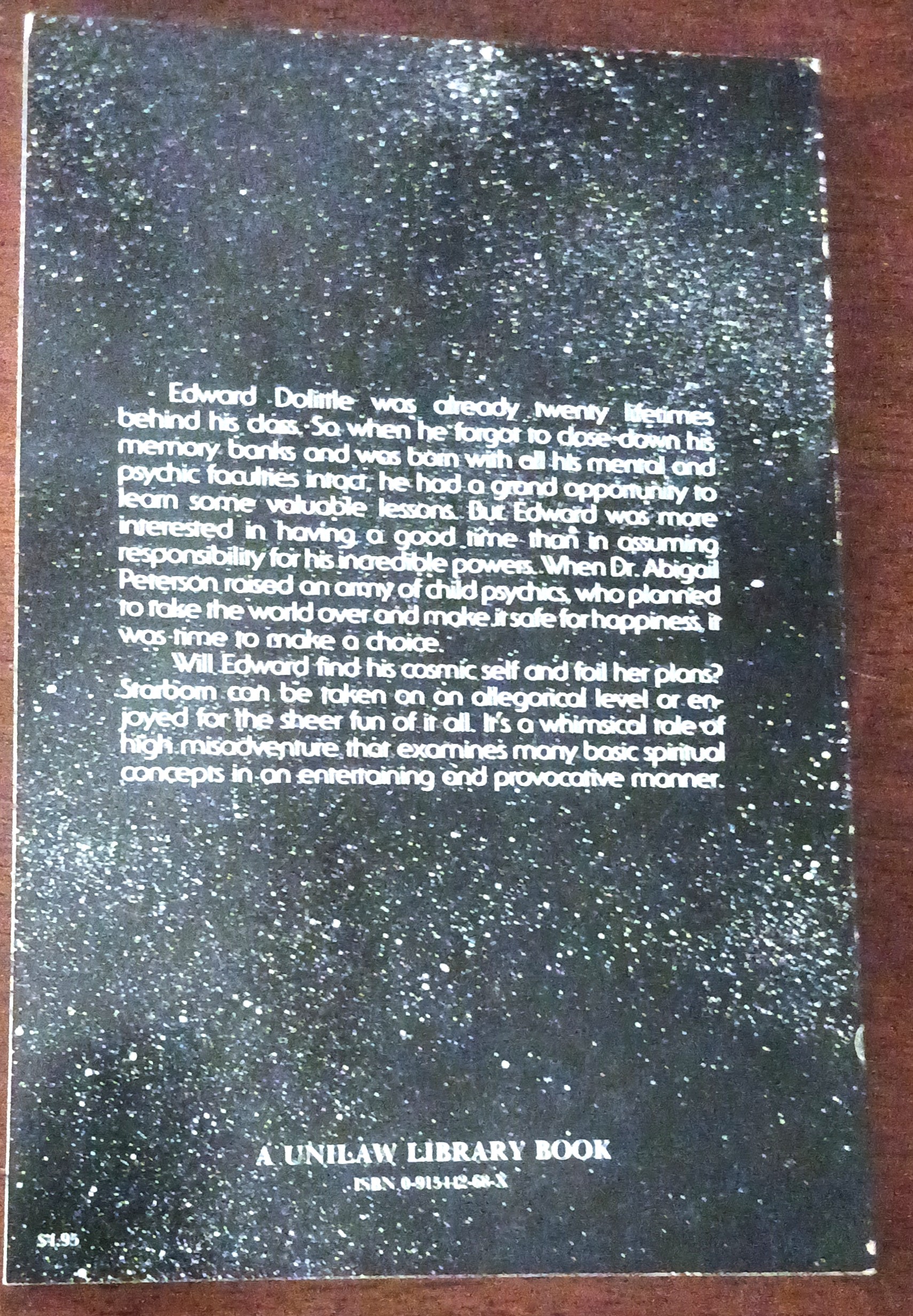 Image for Starborn: A Mystical Tale (Unilaw Library series) Starborn: A Mystical Tale (Unilaw Library series)