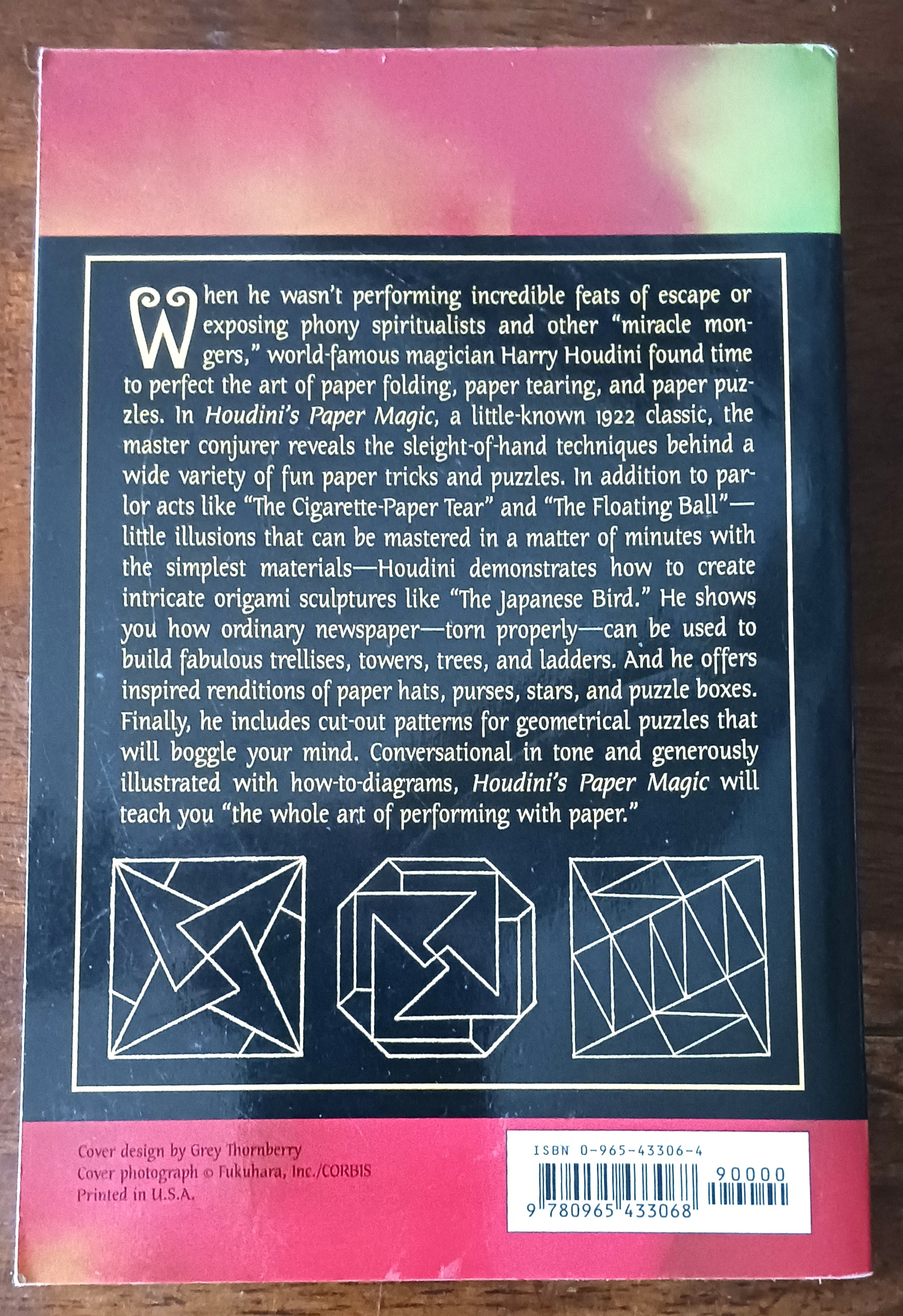 Image for Houdini's Paper Magic Houdini's Paper Magic