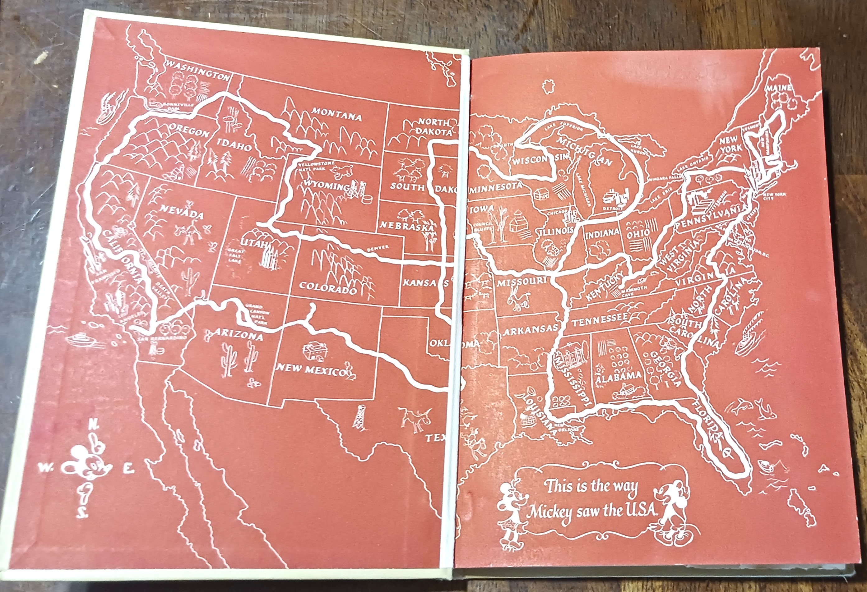 Image for Mickey Sees the U.S.A Mickey Sees the U.S.A